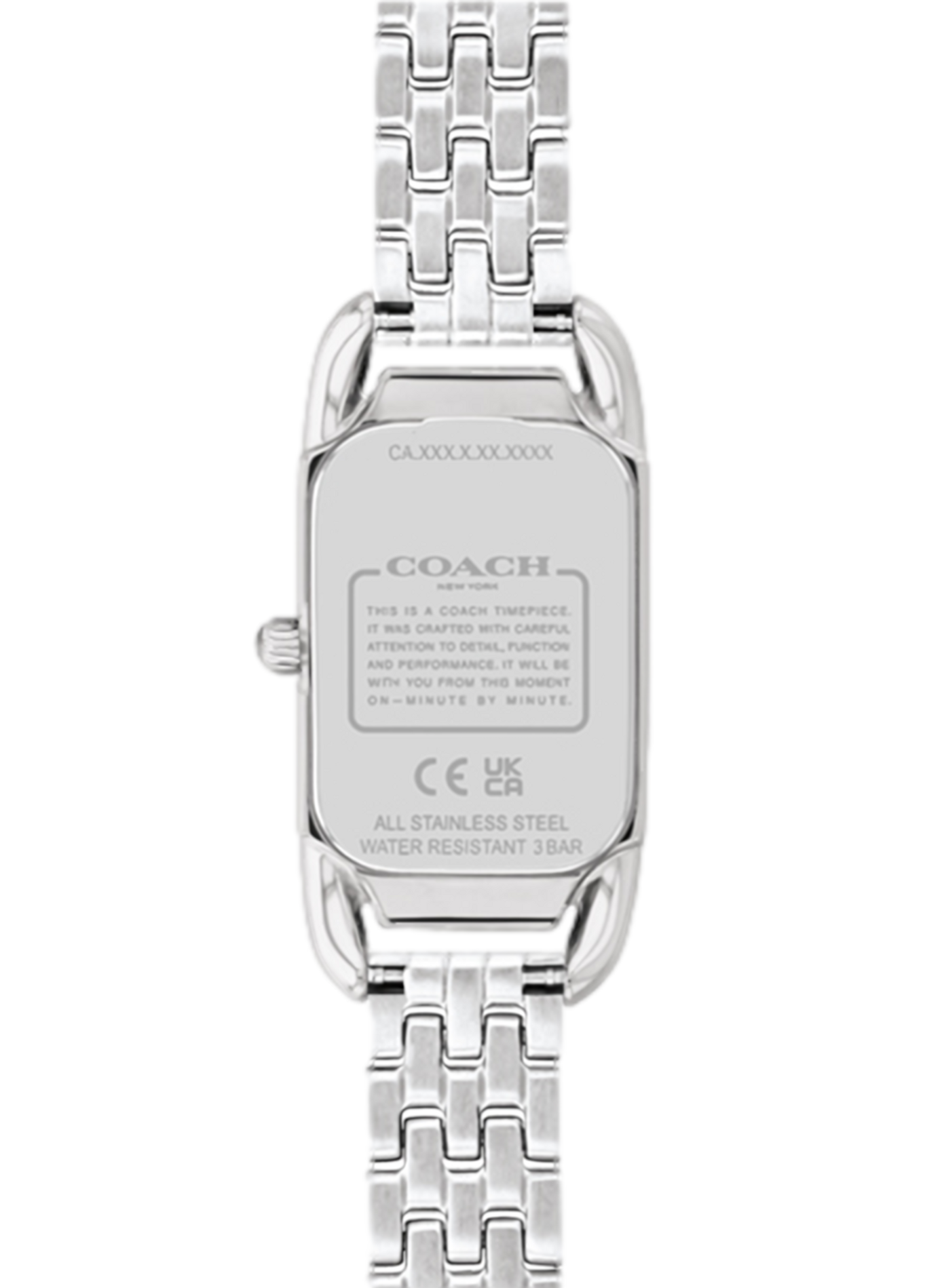 Montre quarz Cadie en acier inoxydable COACH MONTRES Argent