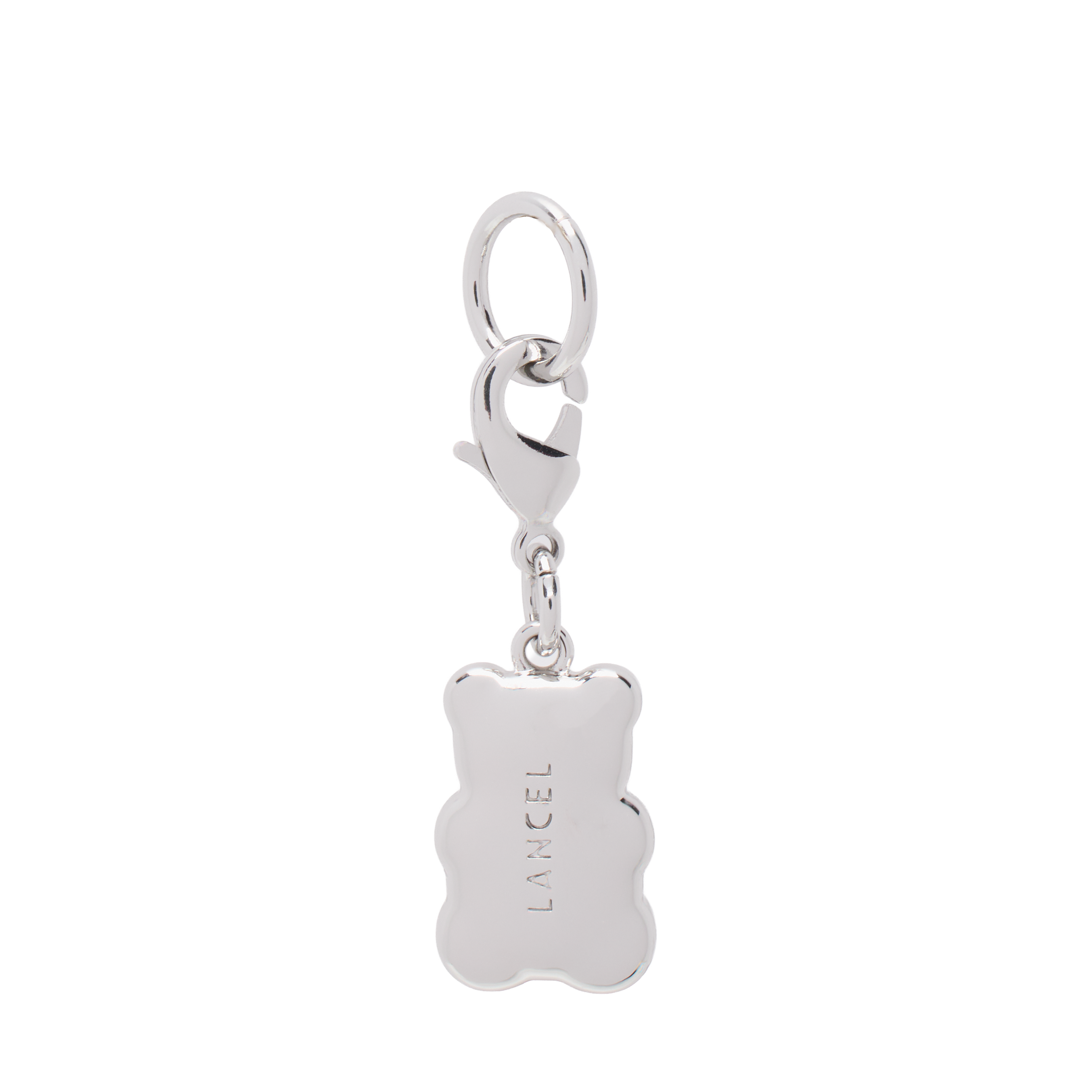 Charm ourson charms de lancel en métal LANCEL Argent