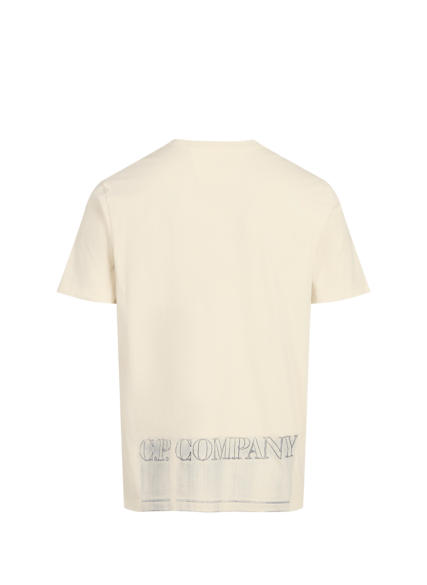 T-shirt imprimé en coton CP COMPANY Beige