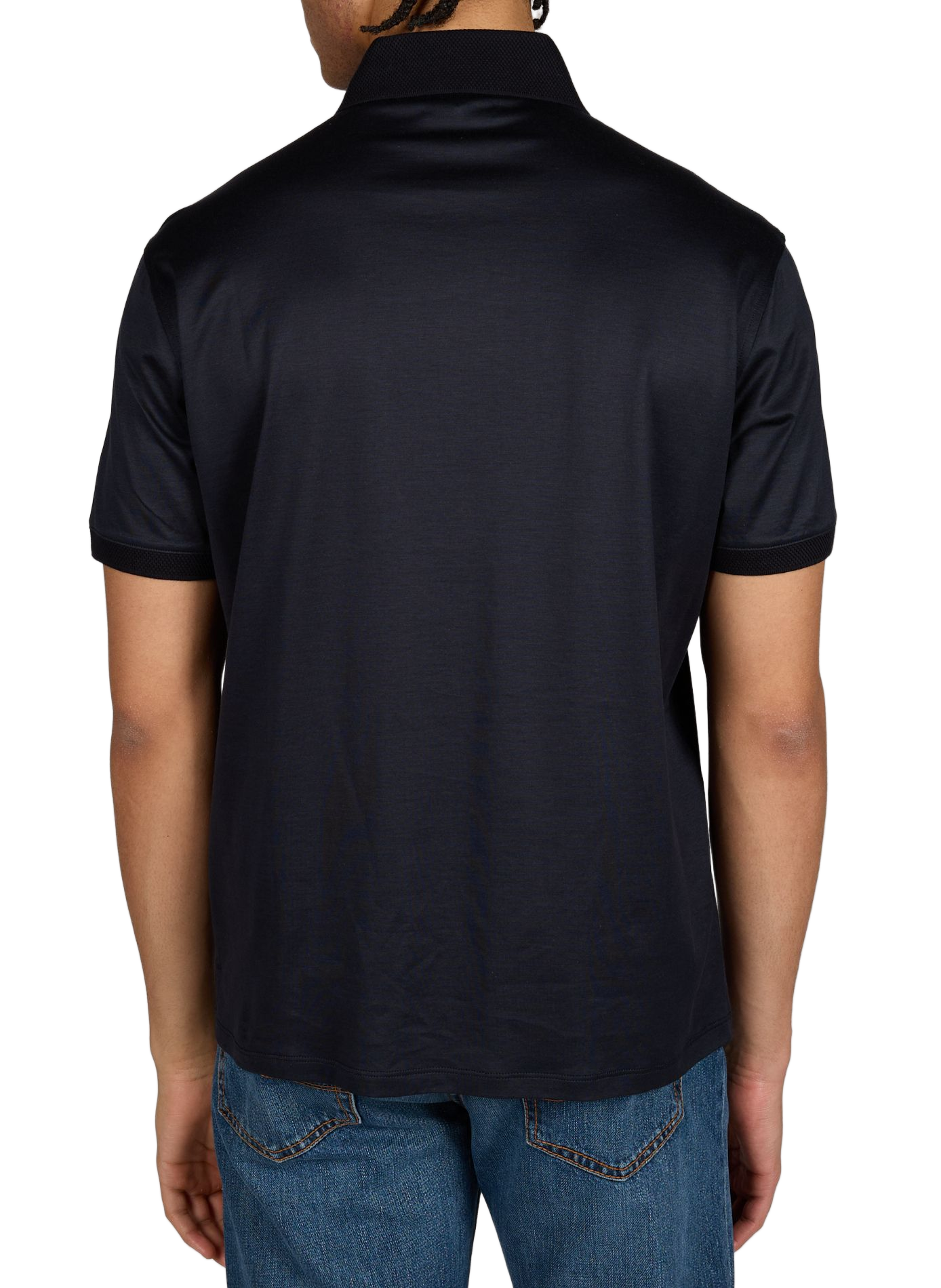 Short-sleeve polo shirt EMPORIO ARMANI Blue