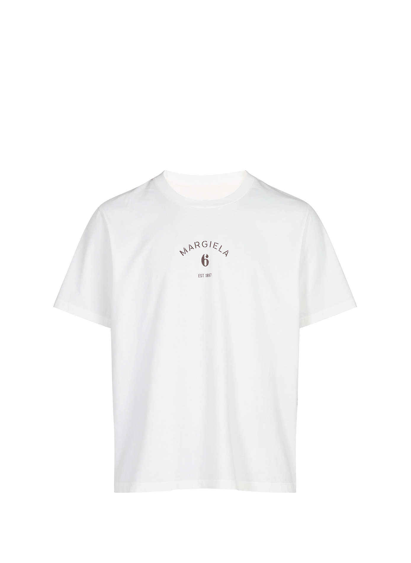 Round neck T-shirt MAISON MARGIELA White