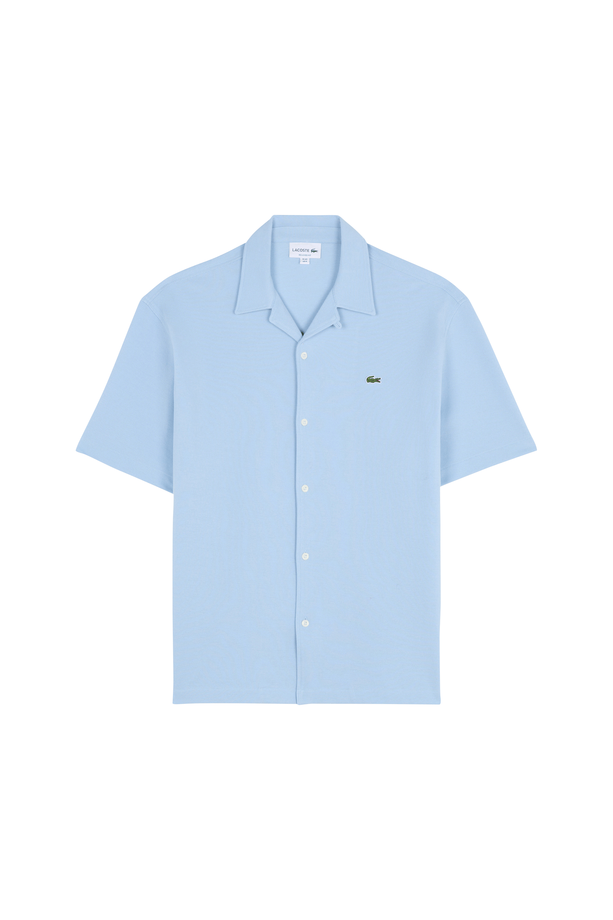 Chemise chemise casual manches co LACOSTE Bleu