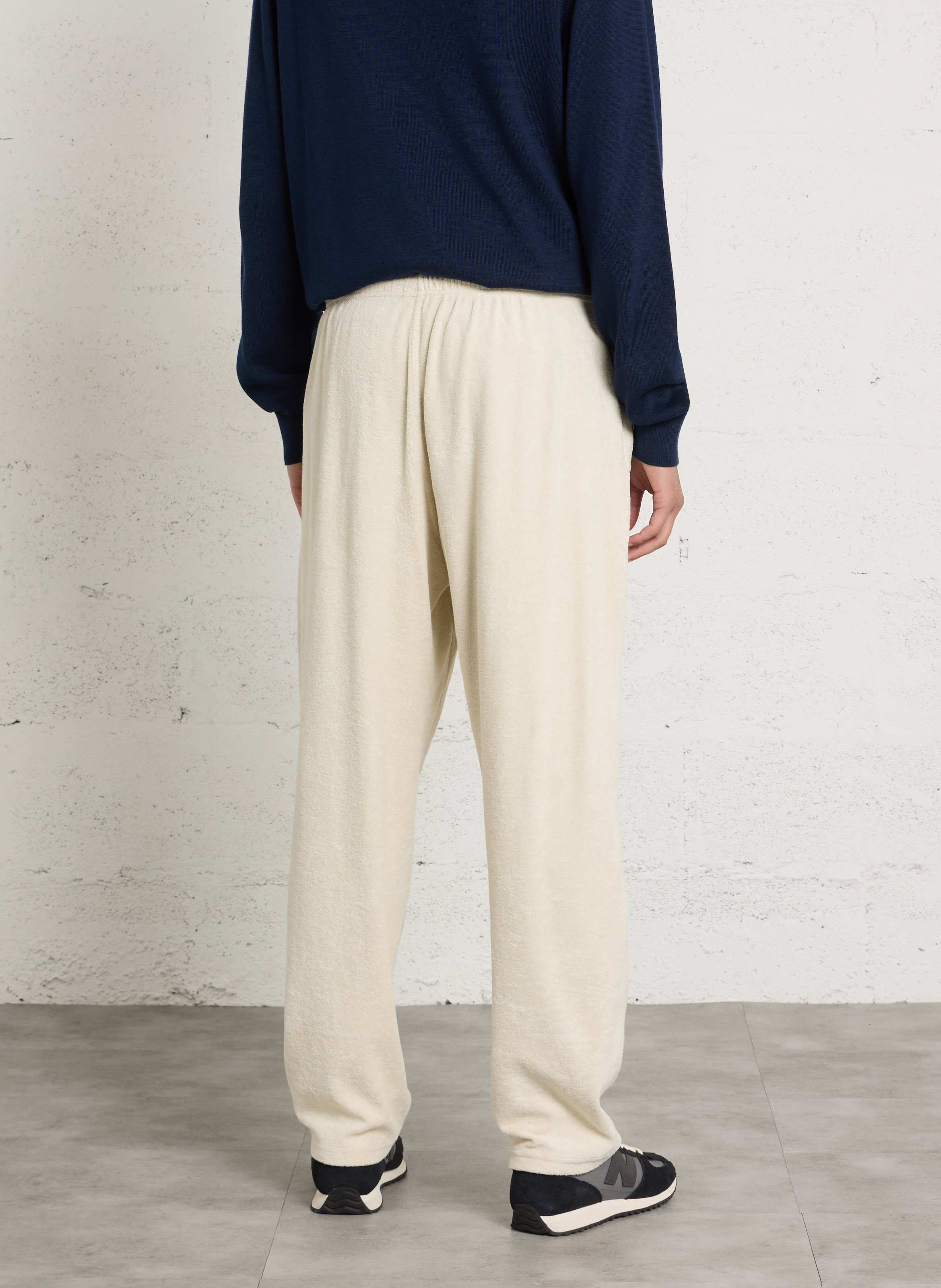 Pantalon de jogging en coton bio fuxow AMERICAN VINTAGE Beige