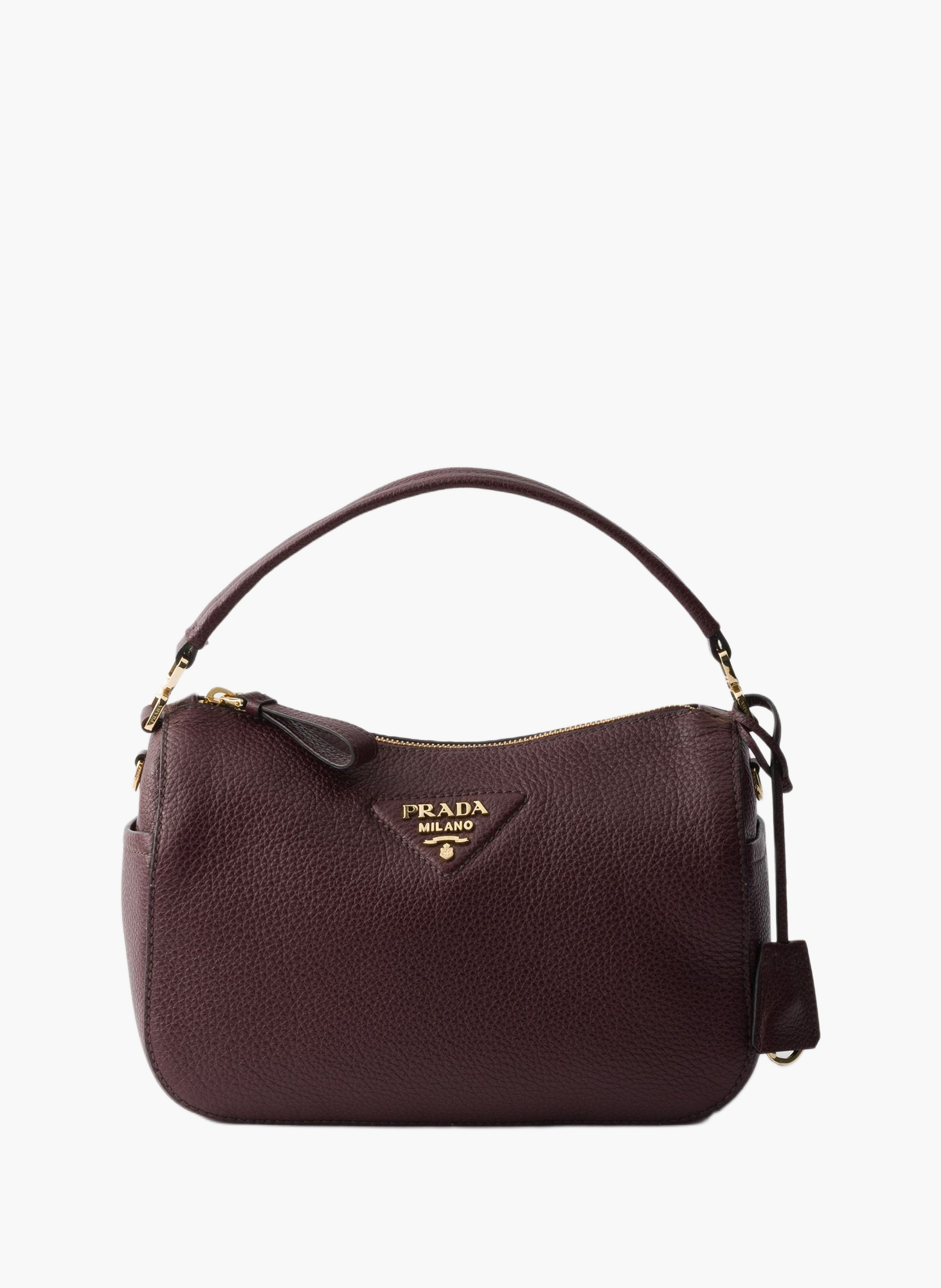 Petit sac en cuir PRADA Rouge