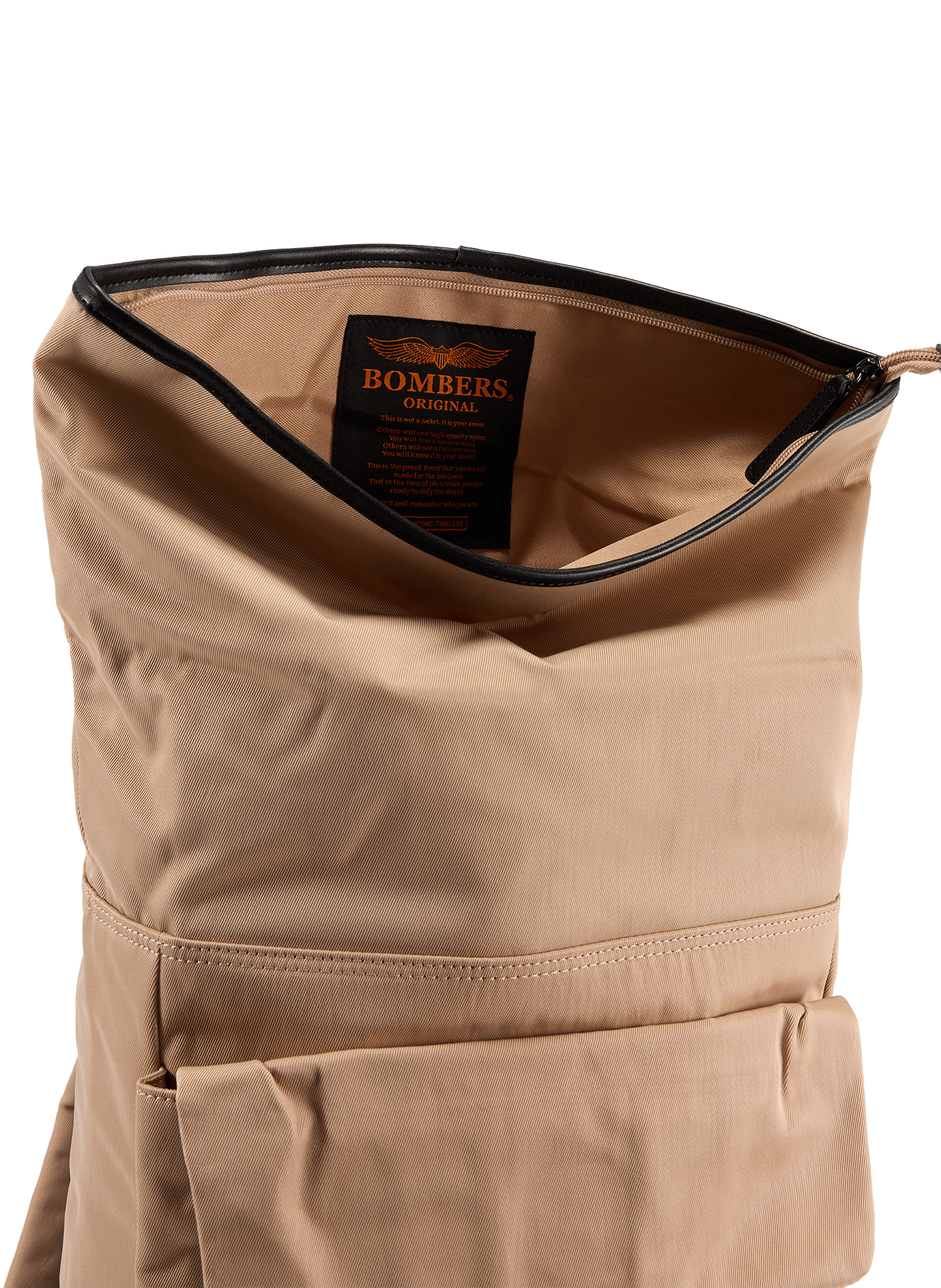 Torwyn-Rucksack BOMBERS ORIGINAL Beige