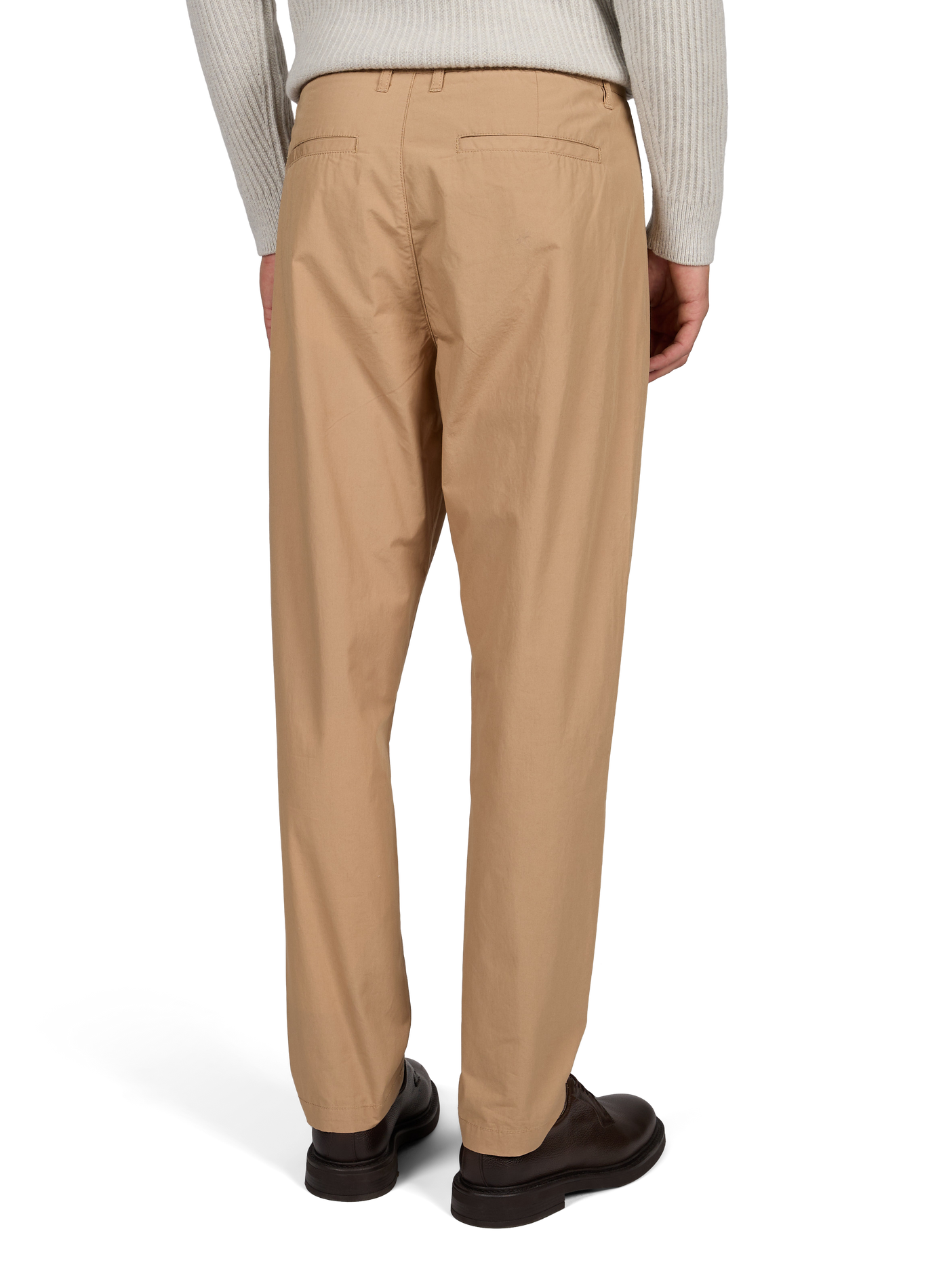 Pantalon chino slim en coton MINIMUM Beige