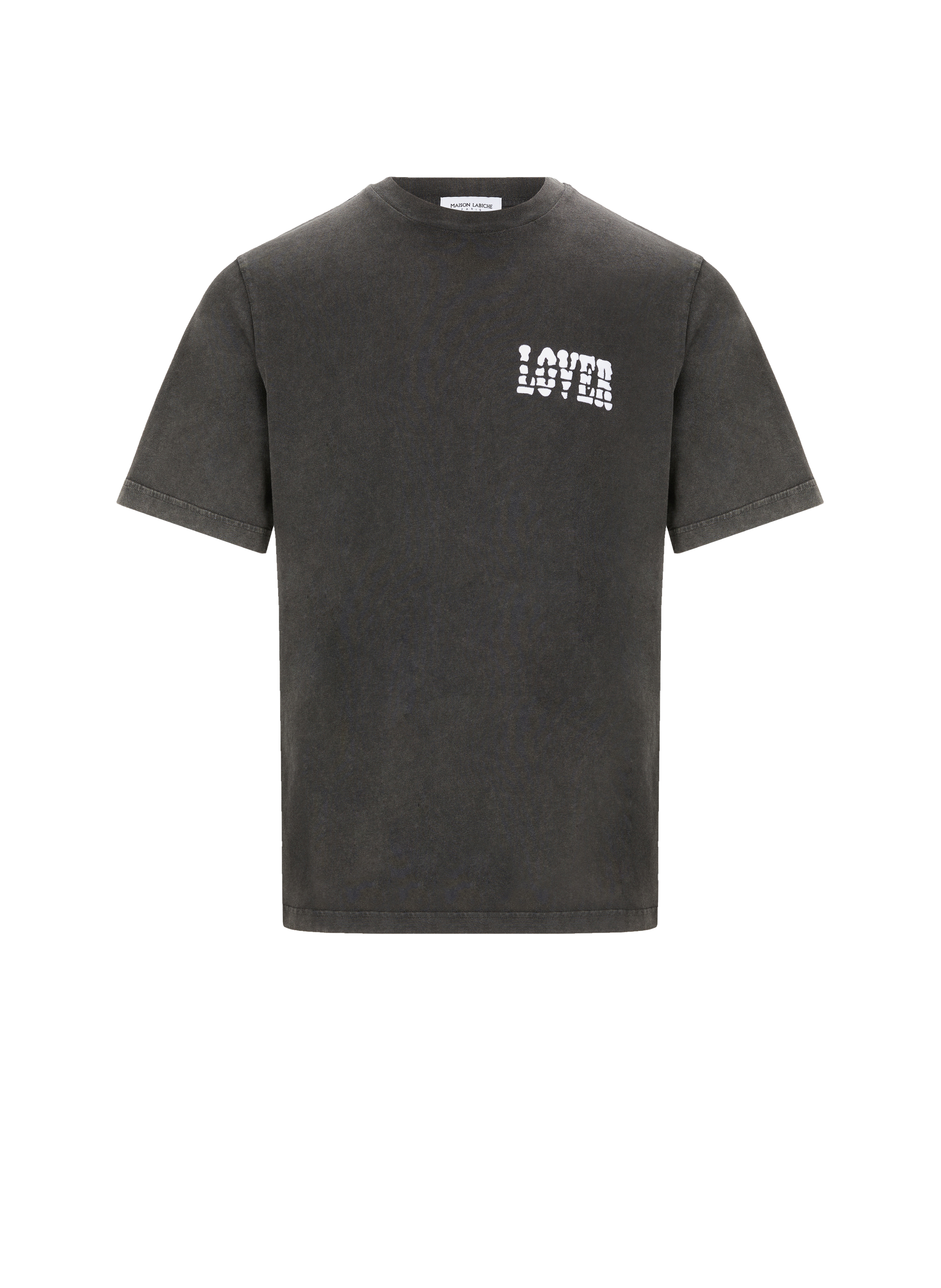 Le T-shirt Montholon flocage LOVER en coton organique