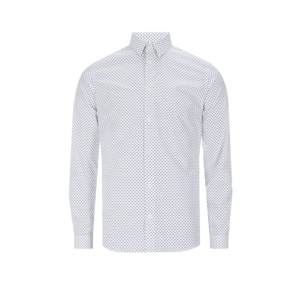 Chemise à motif en coton