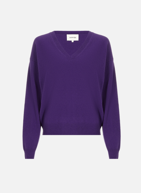  Violet cashmere sweater SEASON 1865 