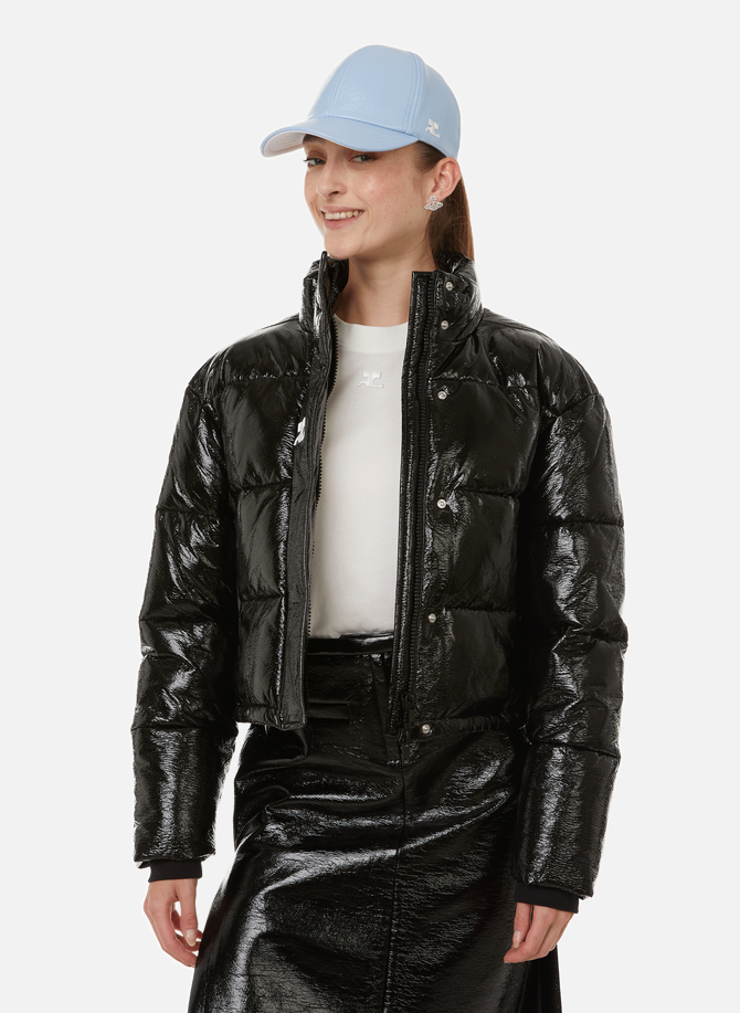Cropped puffer jacket COURRÈGES
