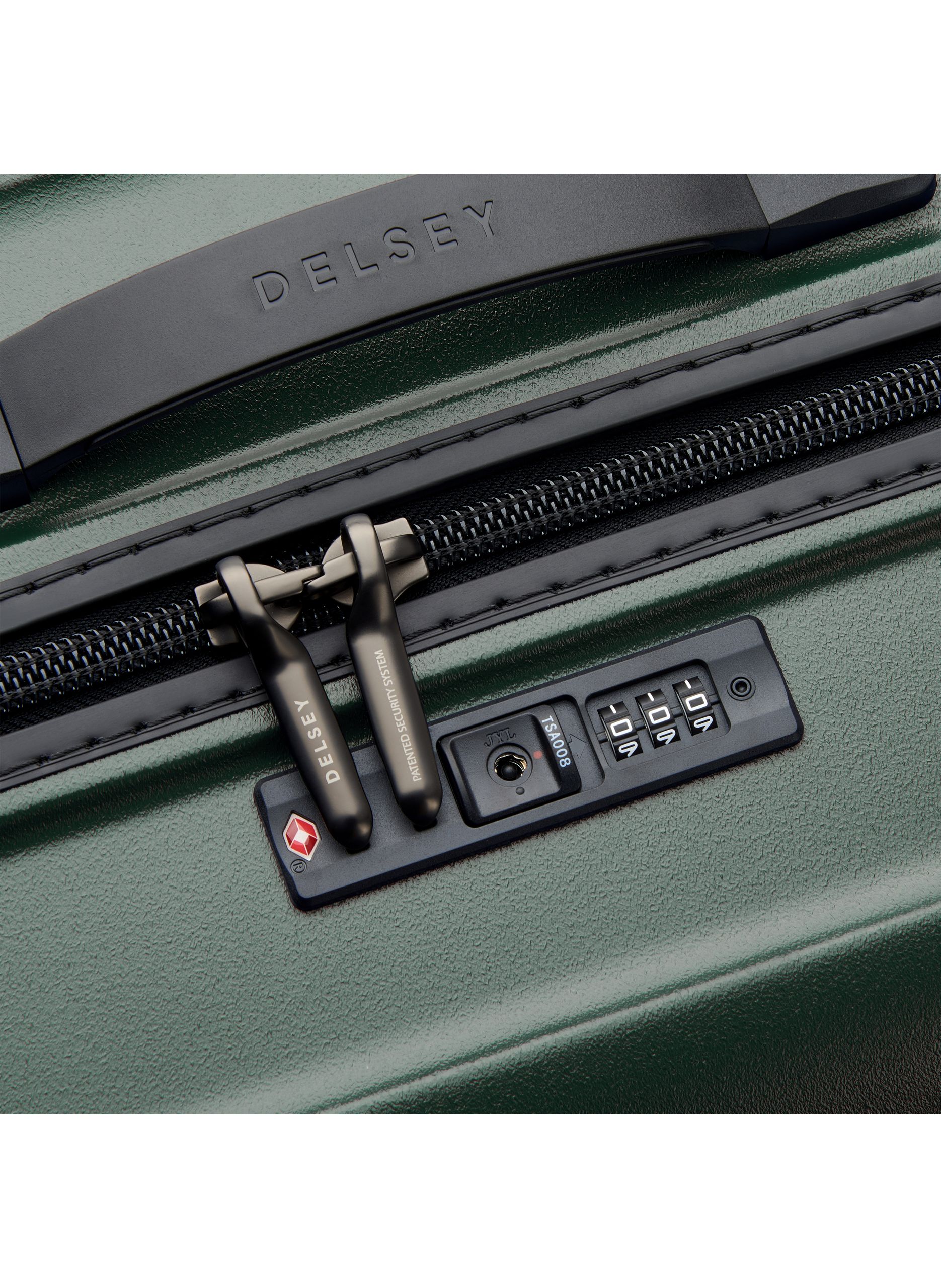 Valise soute rigide taille l - turenne 2.0 DELSEY PARIS Vert