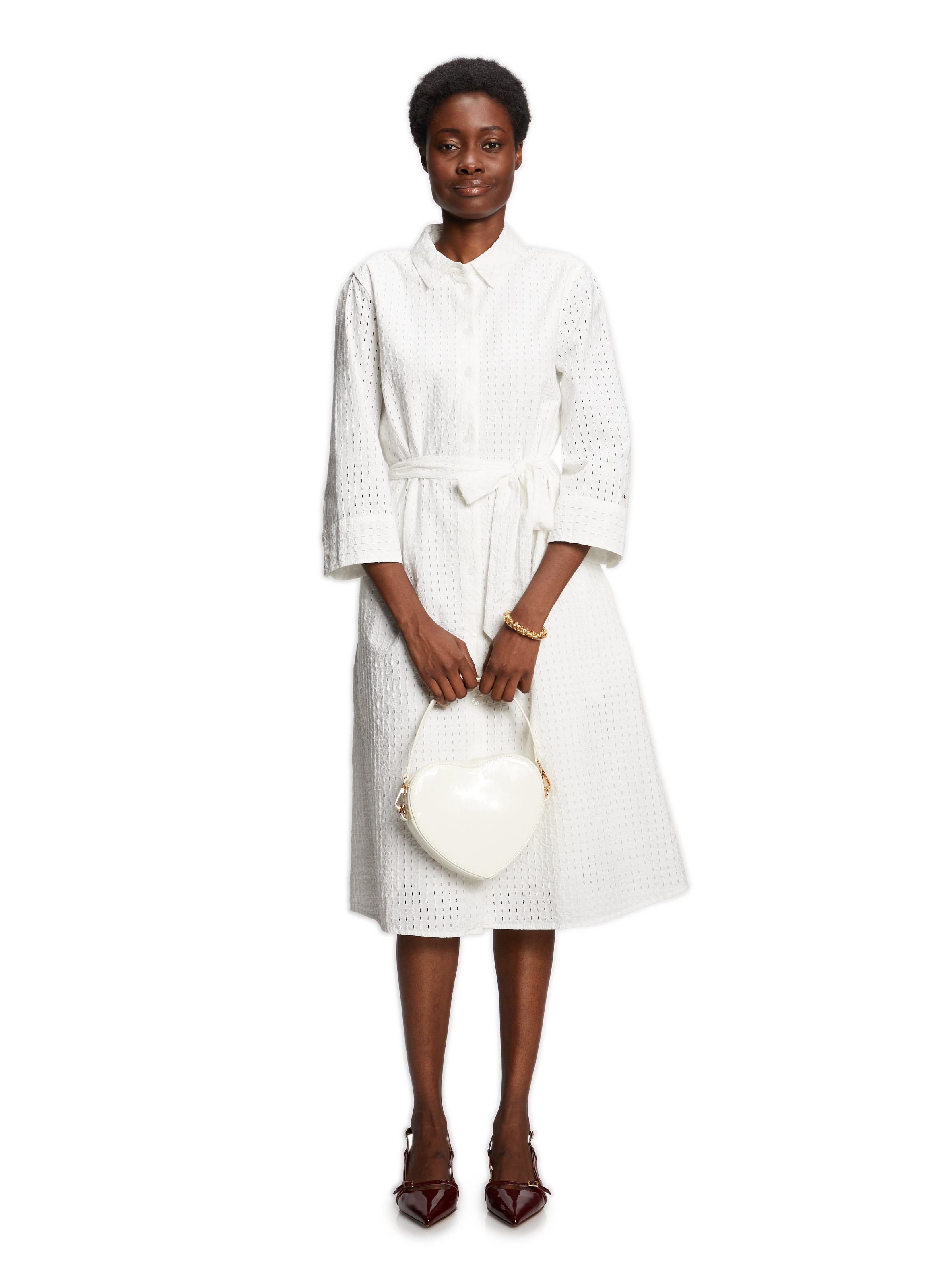 Sac à main Coeur AU PRINTEMPS PARIS Beige