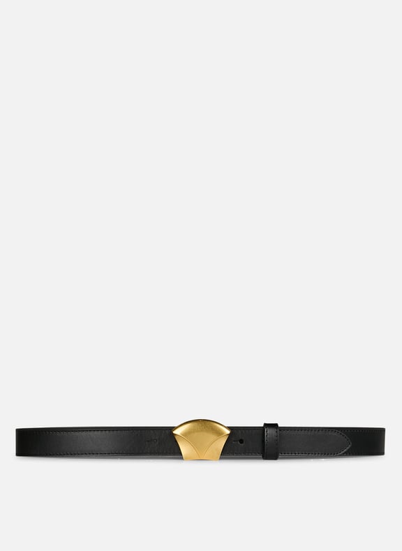 Ceinture en cuir diviluz Noir by SESSUN SESSUN Ceinture en cuir diviluz Noir