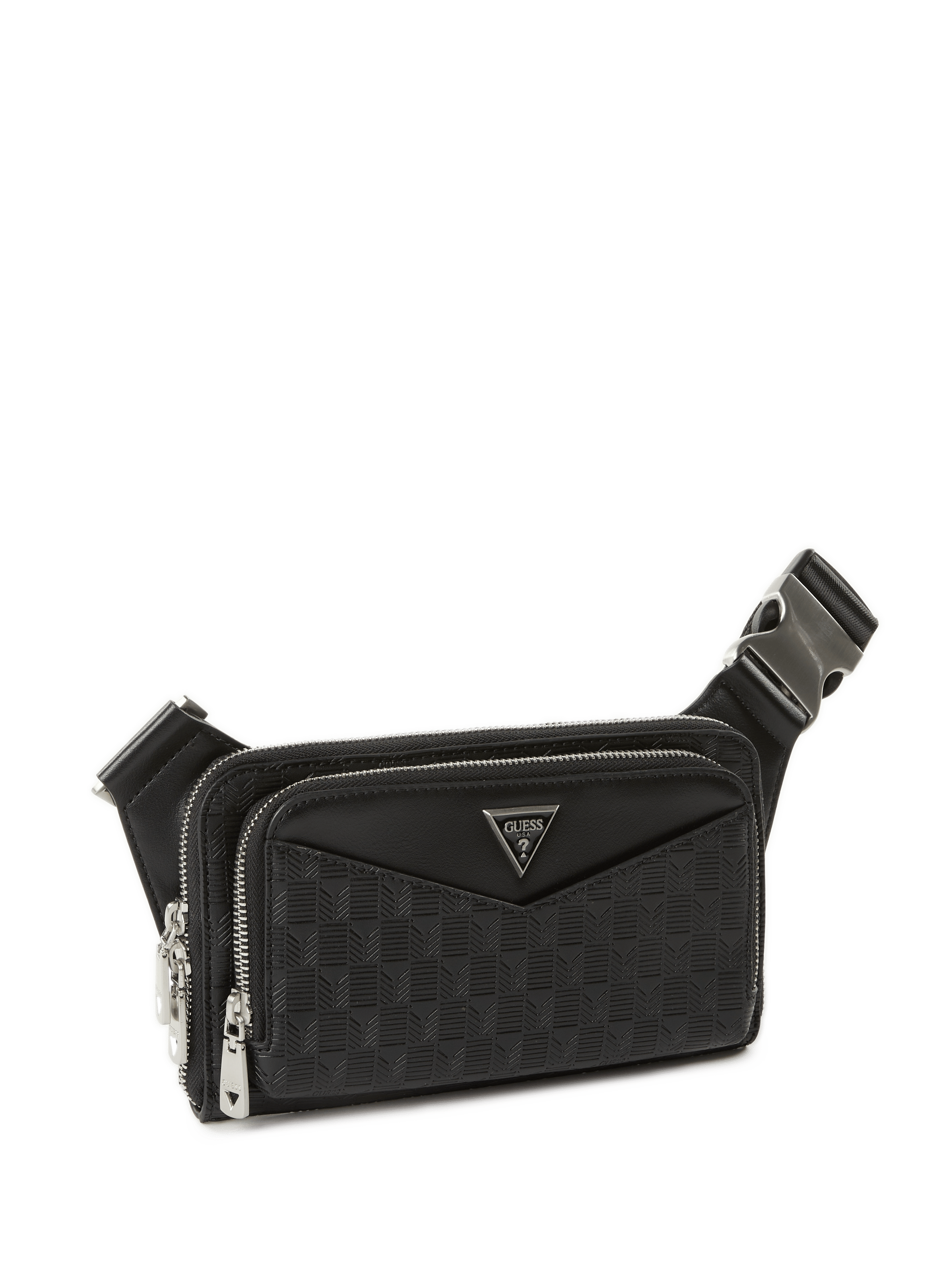 Sac banane texturé  GUESS Noir