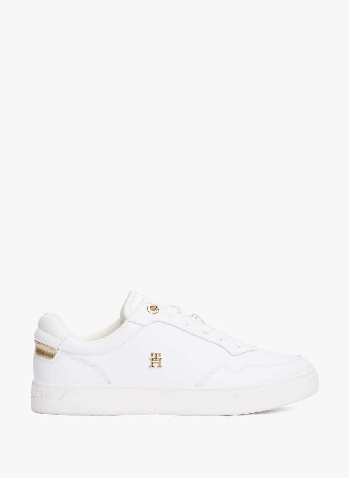 Baskets basses en cuir de vache