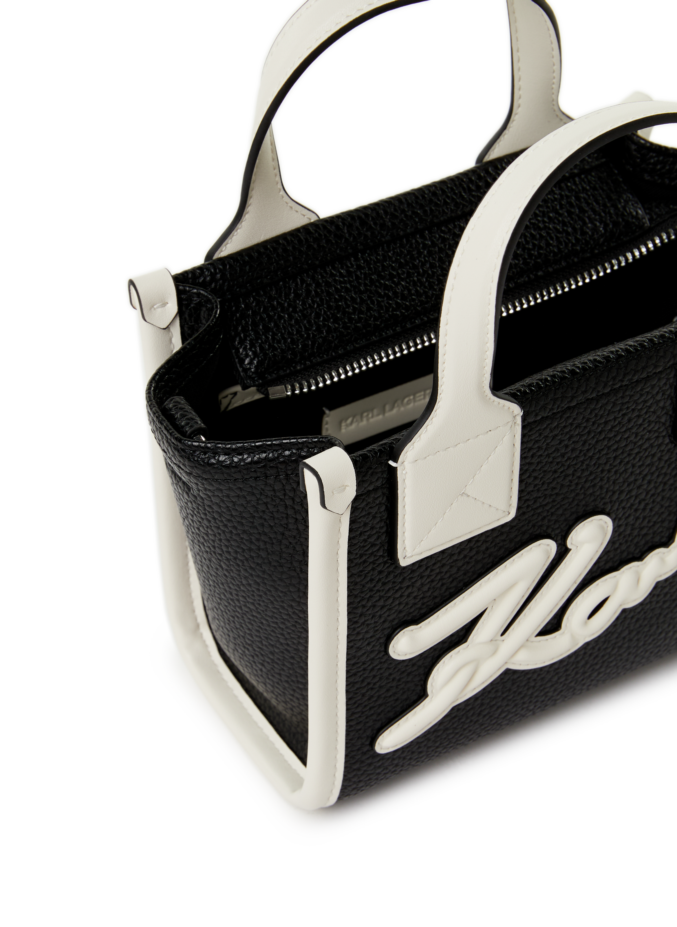 Small tote bag K Square KARL LAGERFELD Black