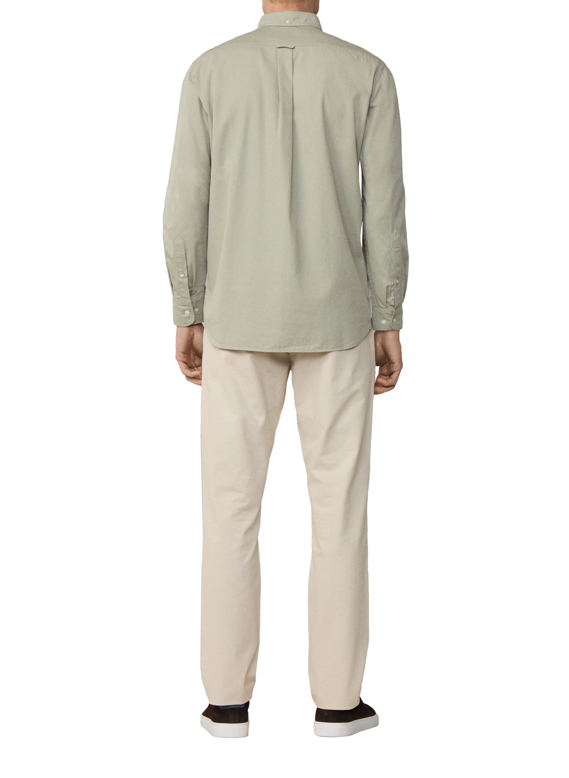 Chemise en coton FACONNABLE Kaki