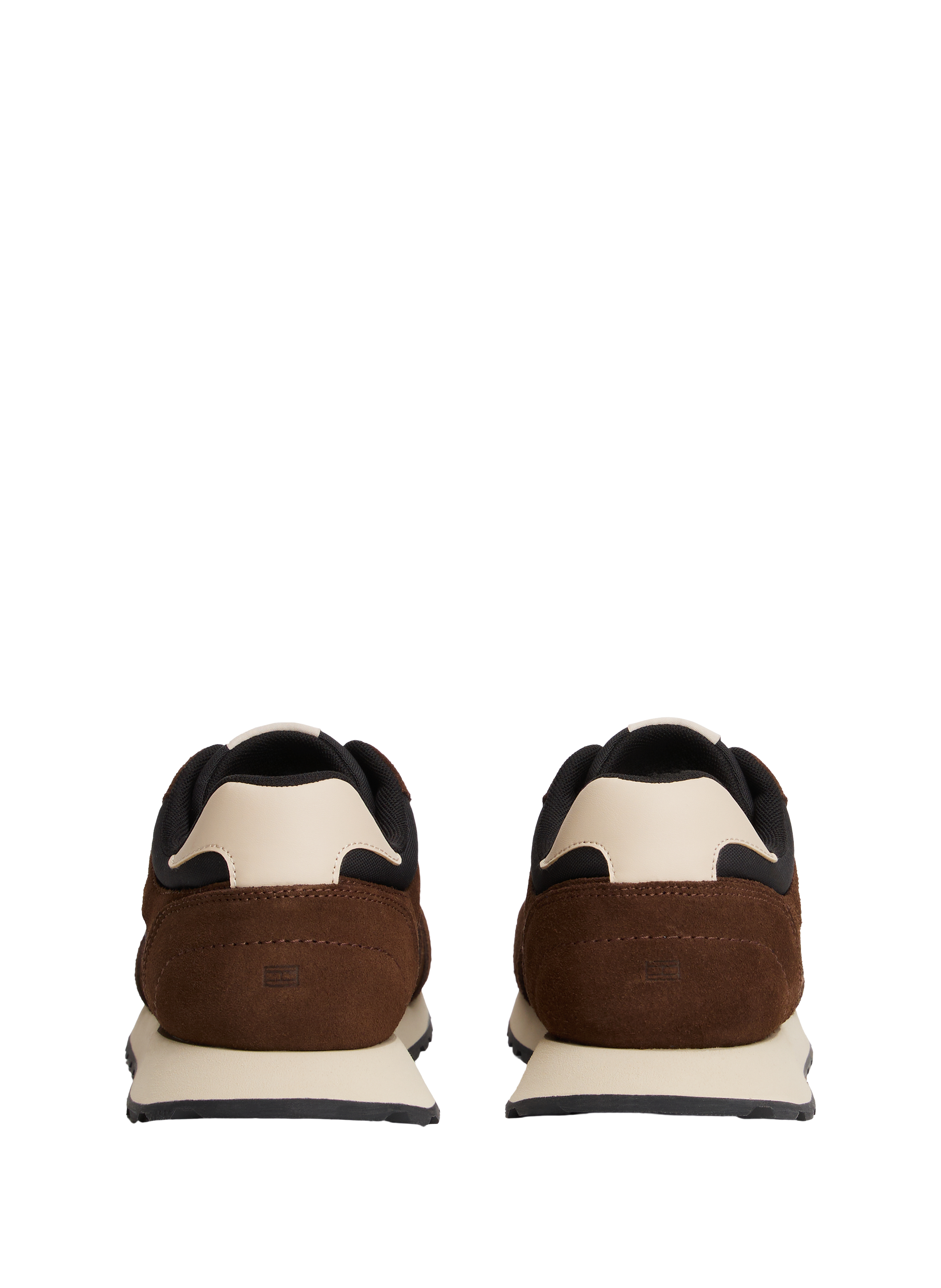 Suede Multi-textured Chunky Sole Sneakers TOMMY HILFIGER Multicolour