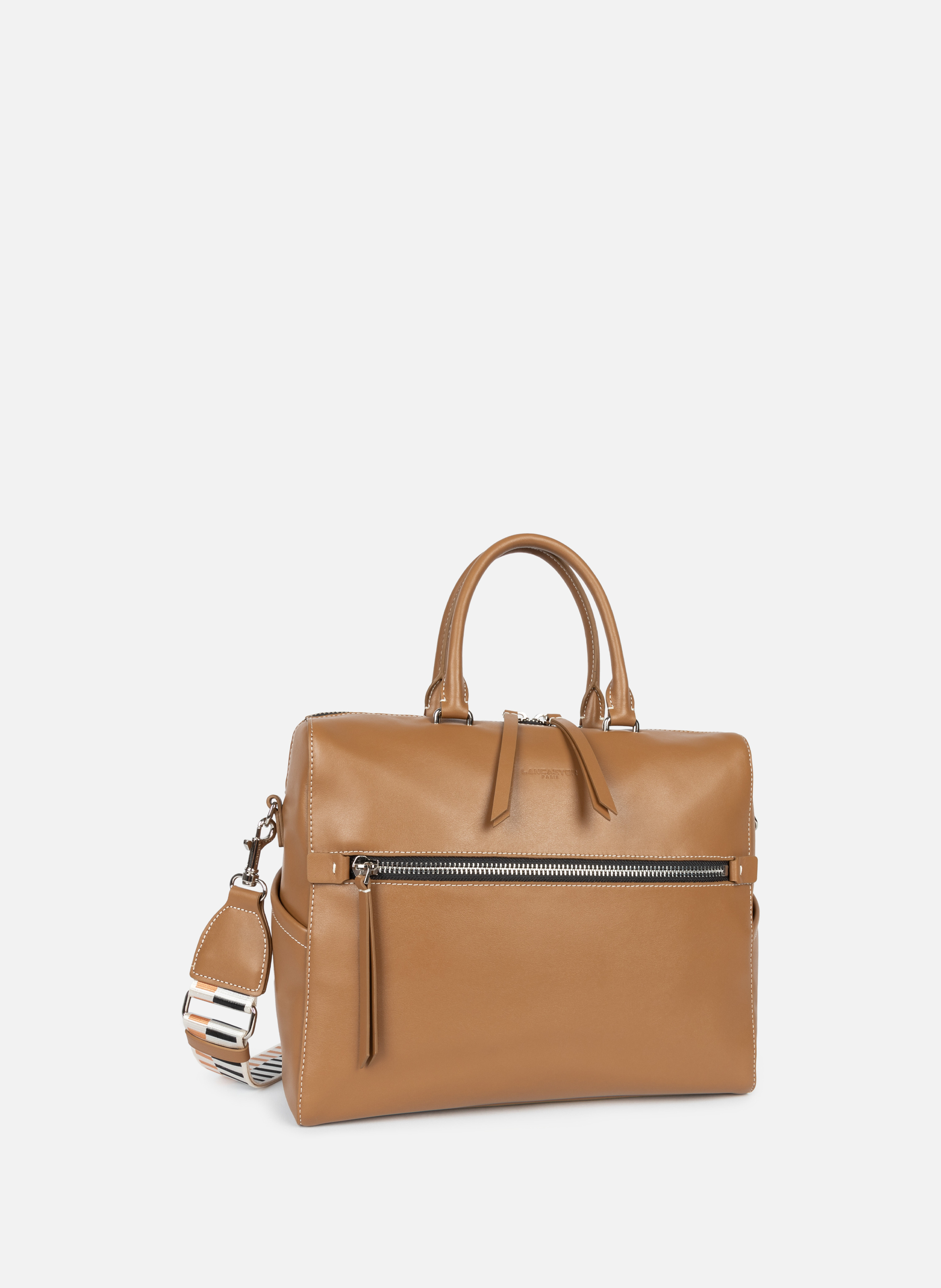 Grand sac polochon - donna linea LANCASTER Marron