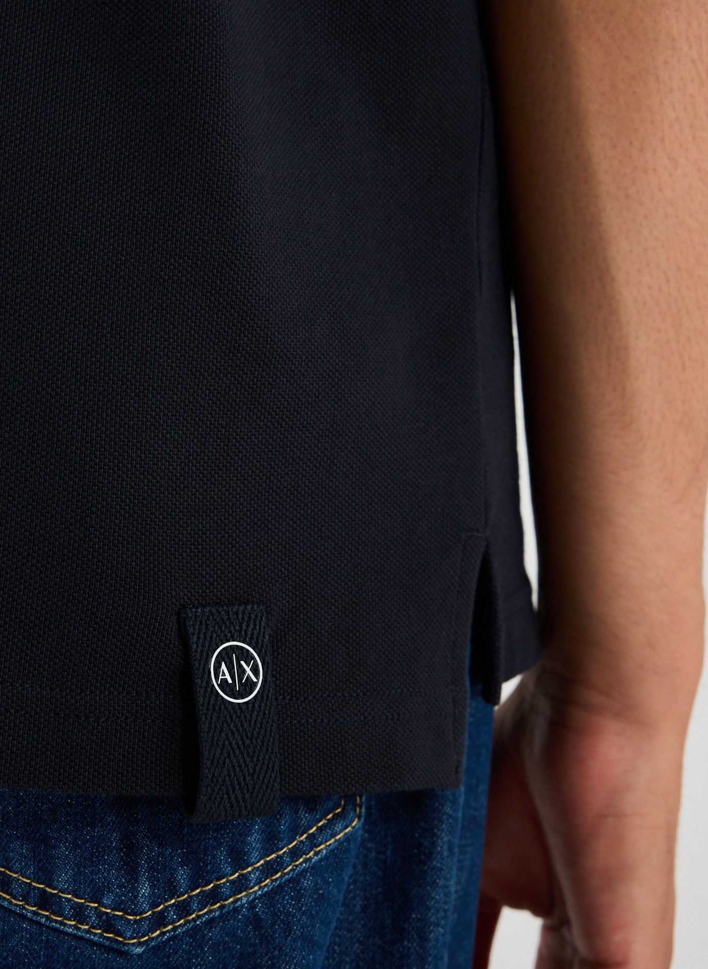  Cotton polo shirt  ARMANI EXCHANGE Blue