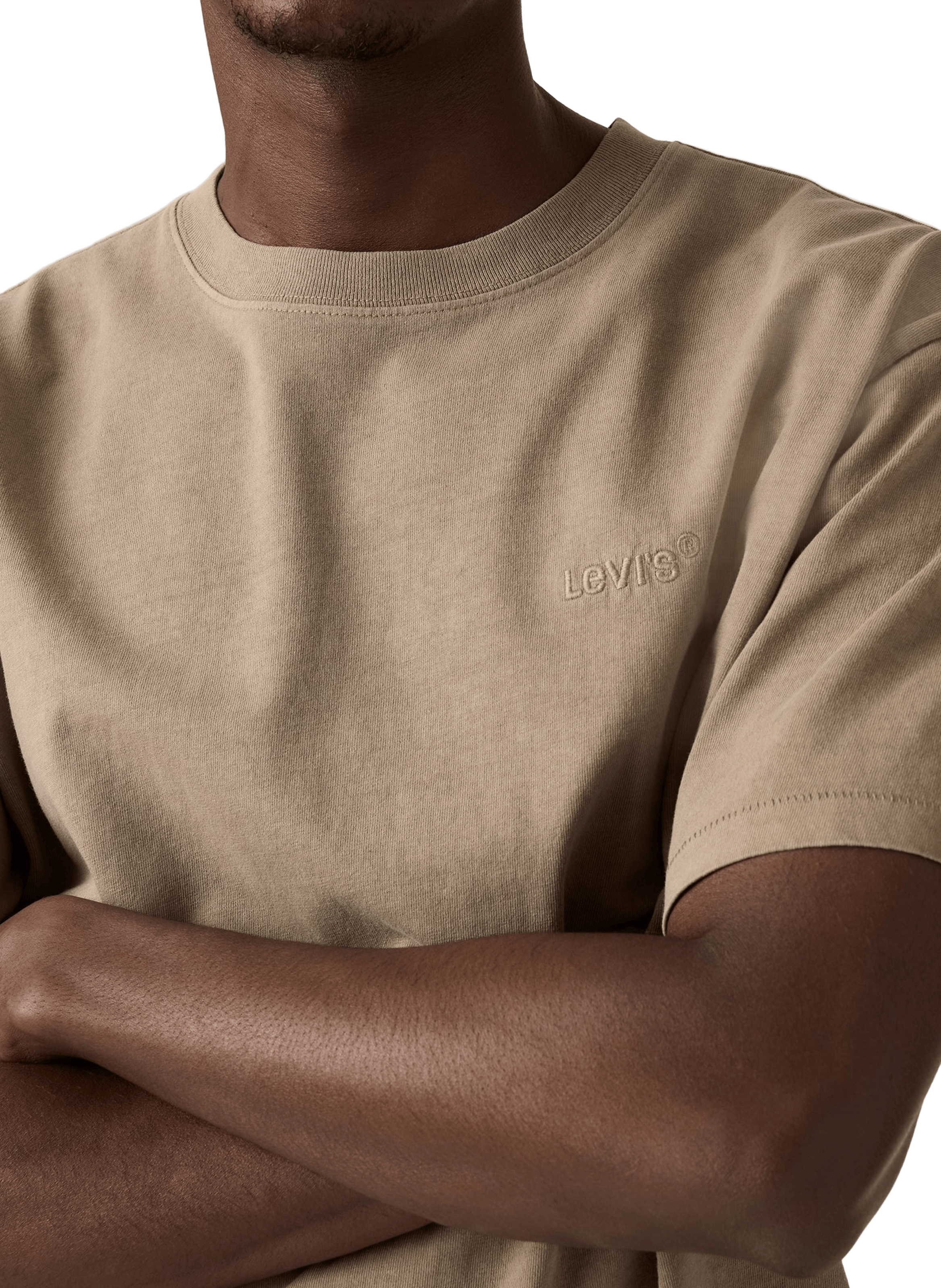 T-shirt en coton LEVI'S Beige