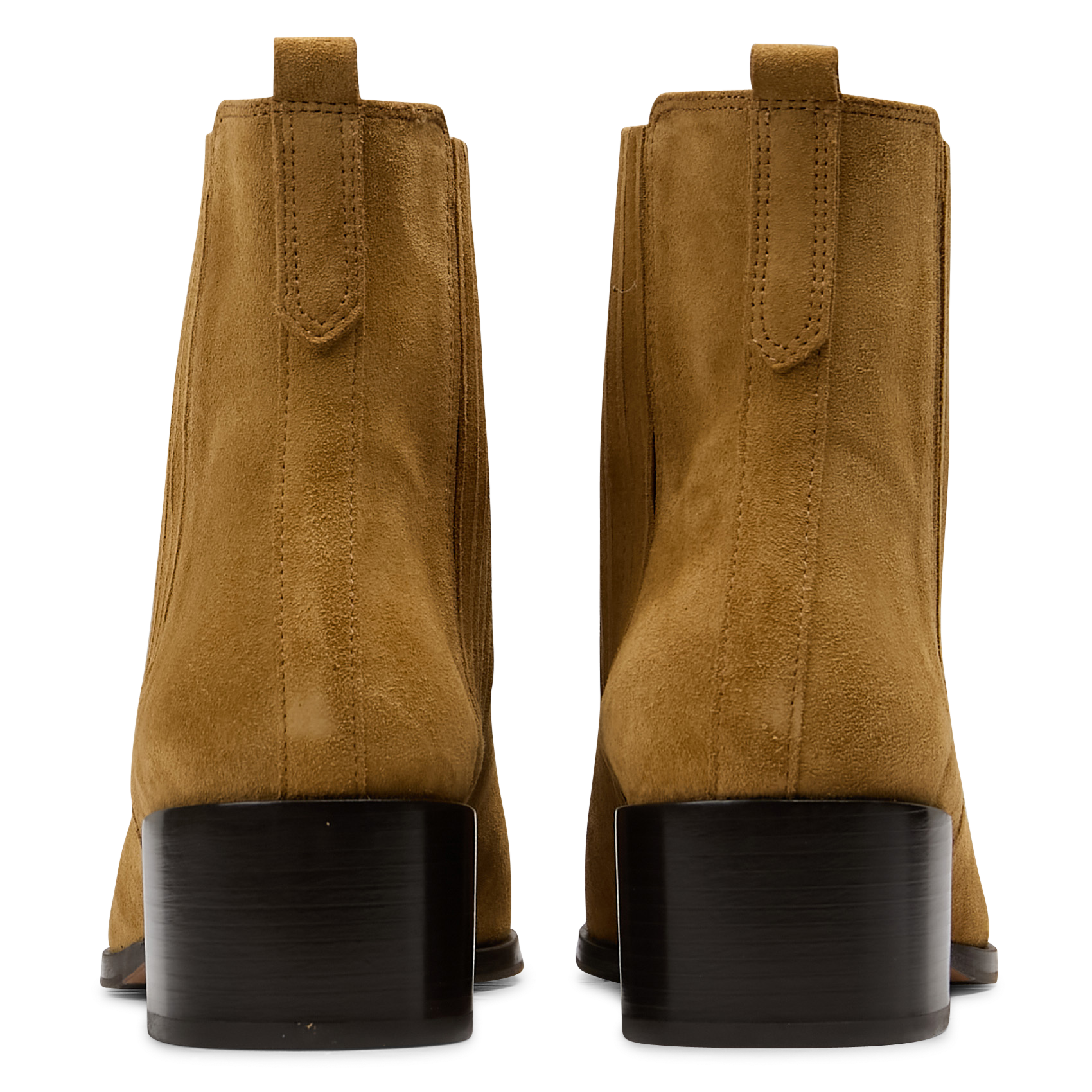 Bottines en cuir velours n°408 RIVECOUR Kaki