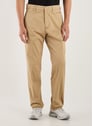 Pantalon droit en coton mélangé | Beige by REPLAY REPLAY Pantalon droit en coton mélangé | Beige