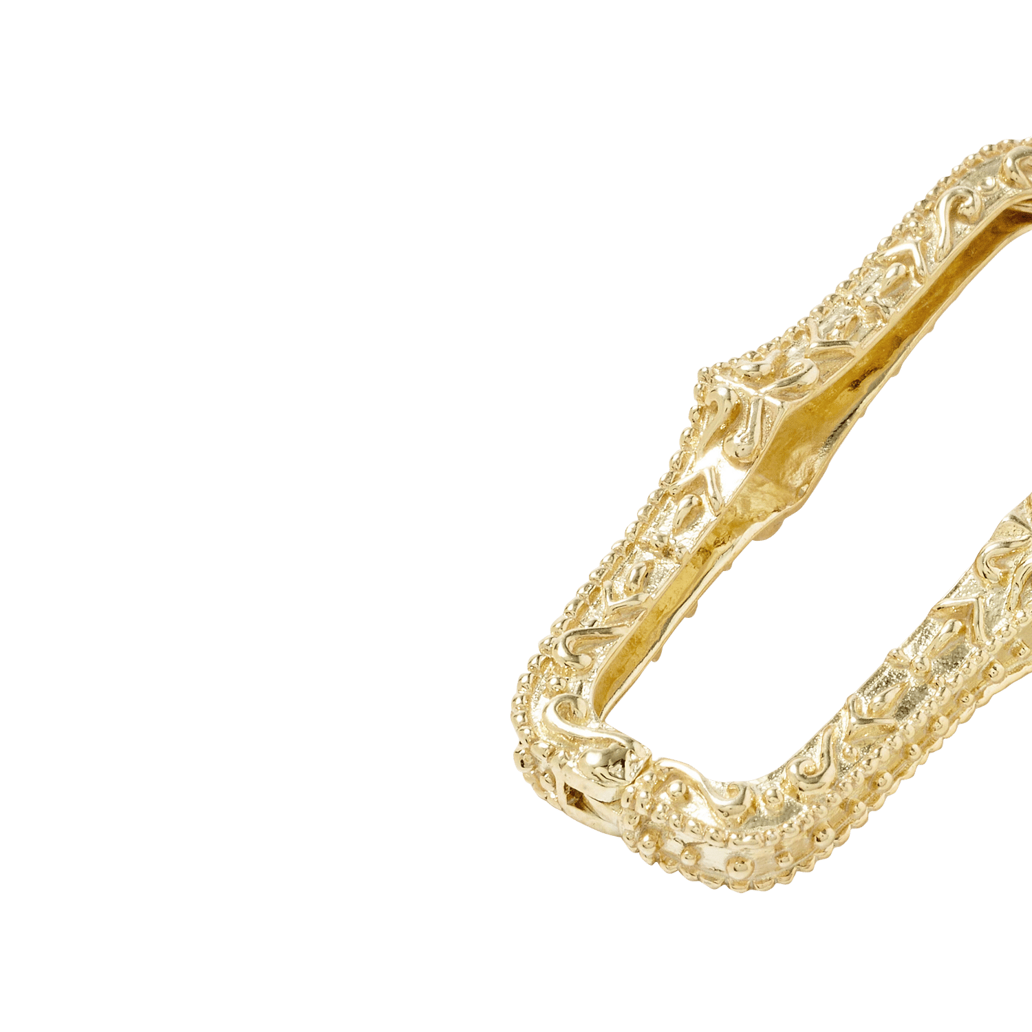 Boucles d'oreilles doha BA&SH Doré