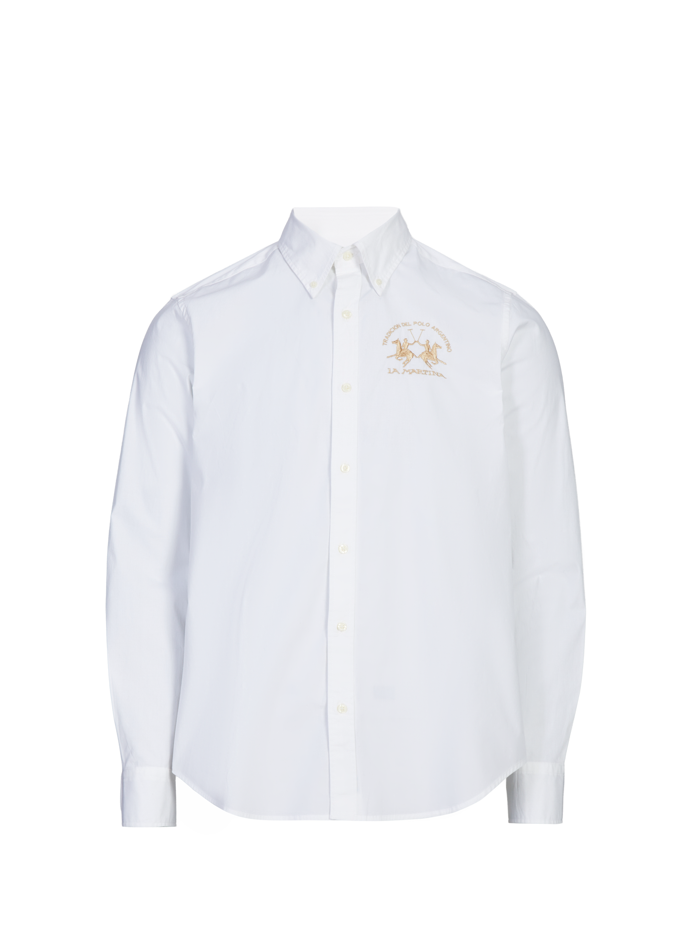 LA MARTINA Chemise en coton Blanc