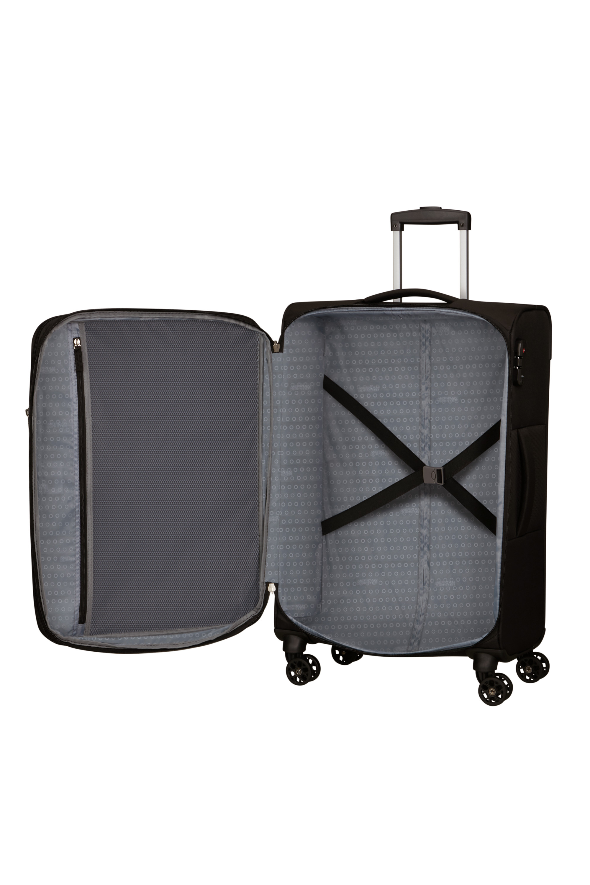Deep dive valise 4 roues taille m AMERICAN TOURISTER Noir