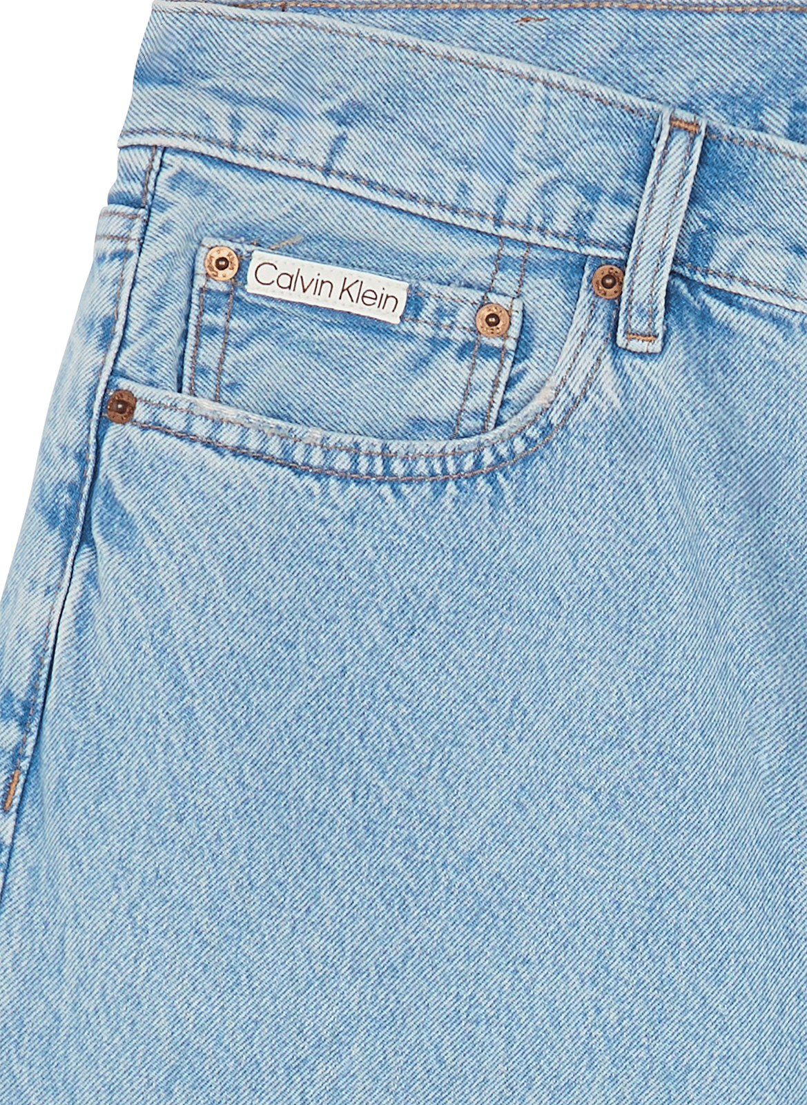 Denim Shorts CALVIN KLEIN Blue