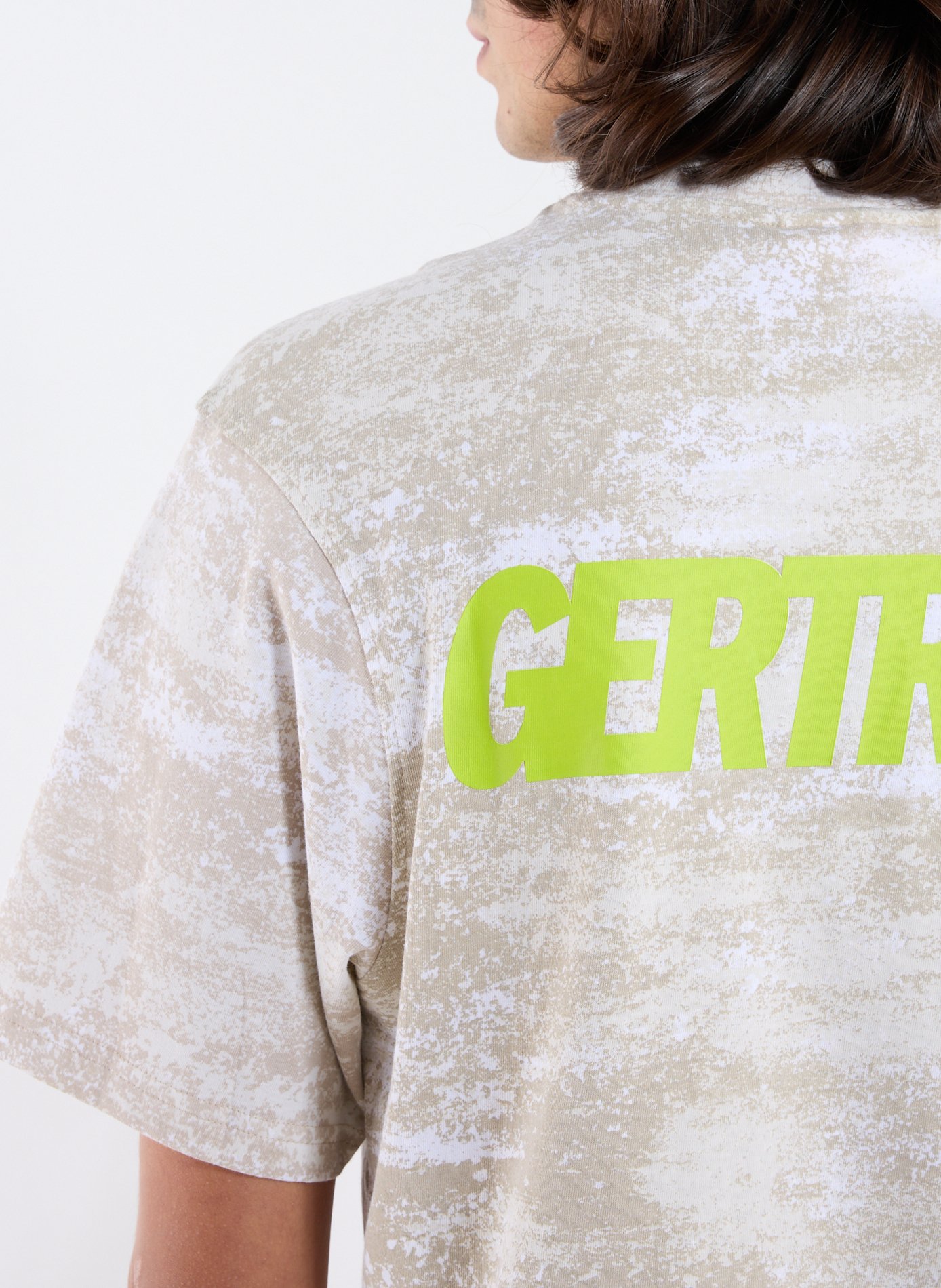 T-shirt imprimé en coton GERTRUDE ET GASTON Blanc