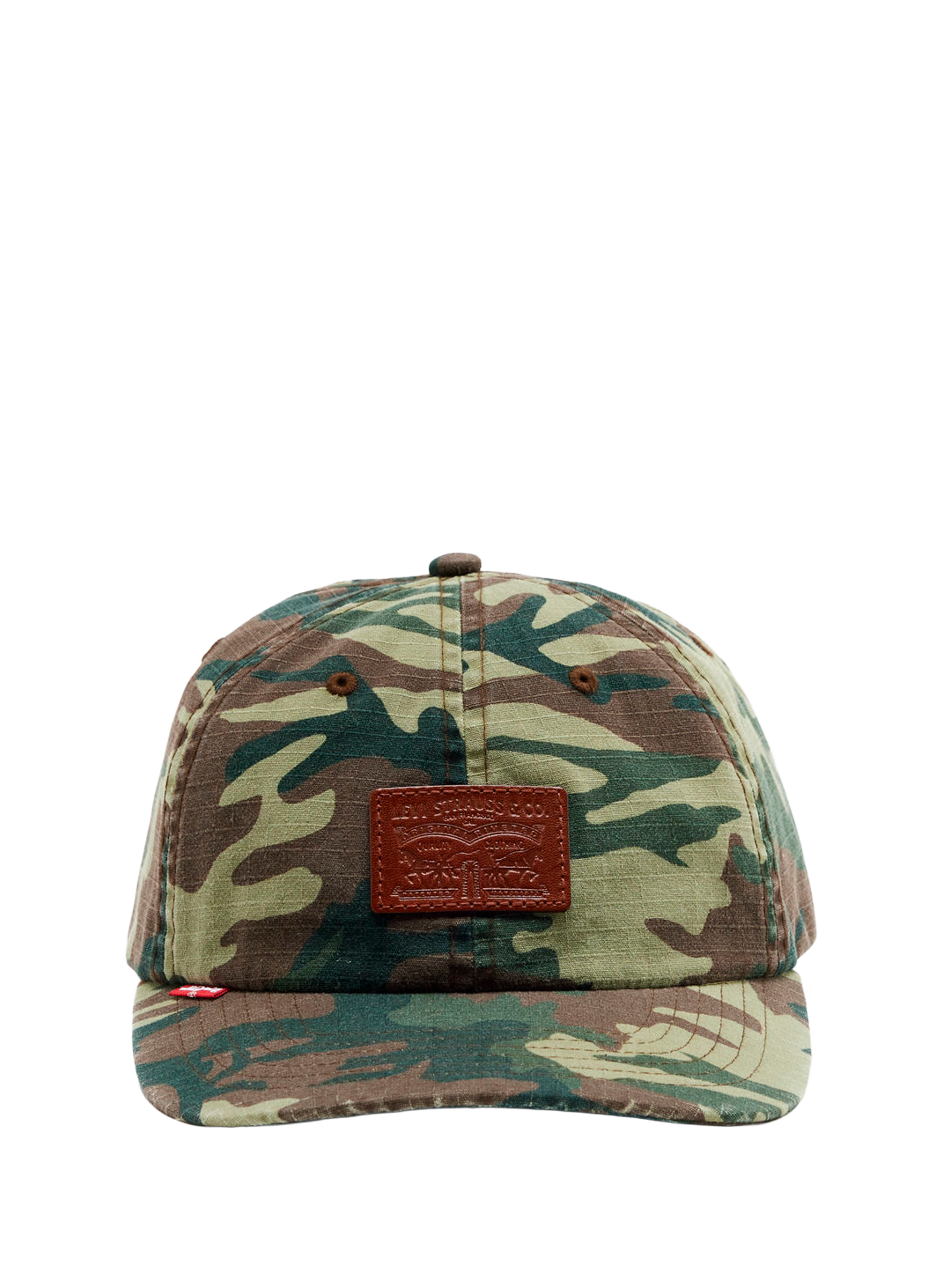 Dad Relaxed Cotton Cap LEVIS ACCESSOIRES Green