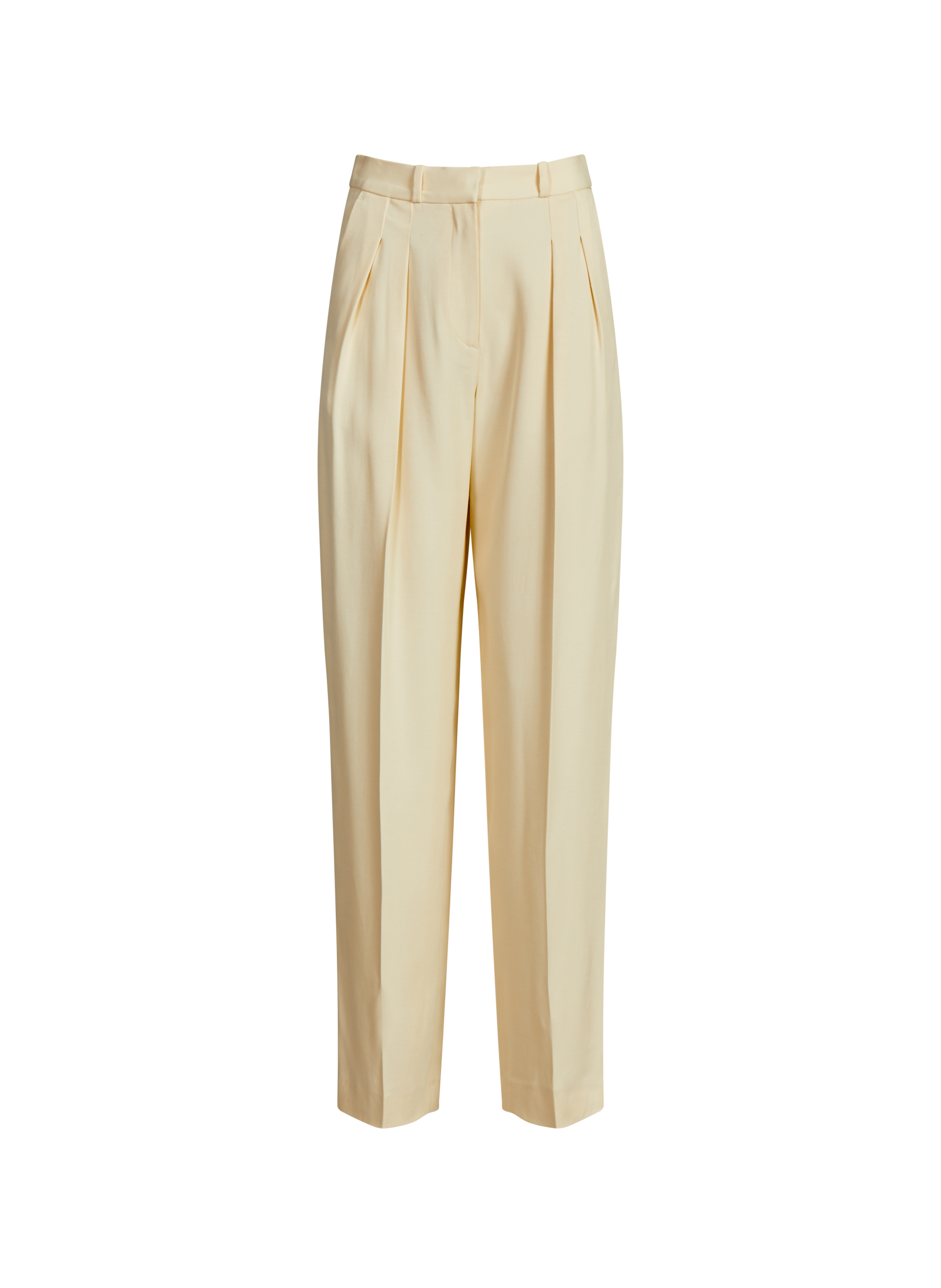 Pantalon cigarette Alio uni LOULOU DE SAISON Blanc