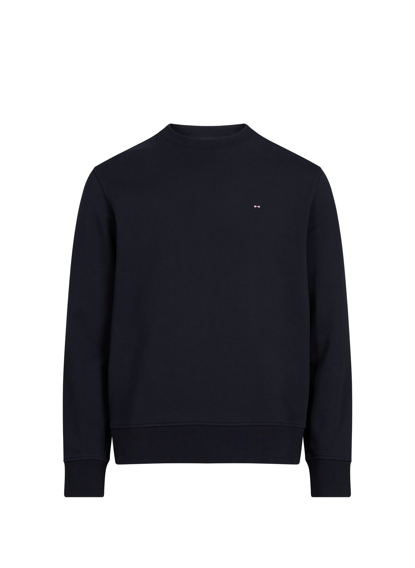 Sweat col rond en coton EDEN PARK Bleu