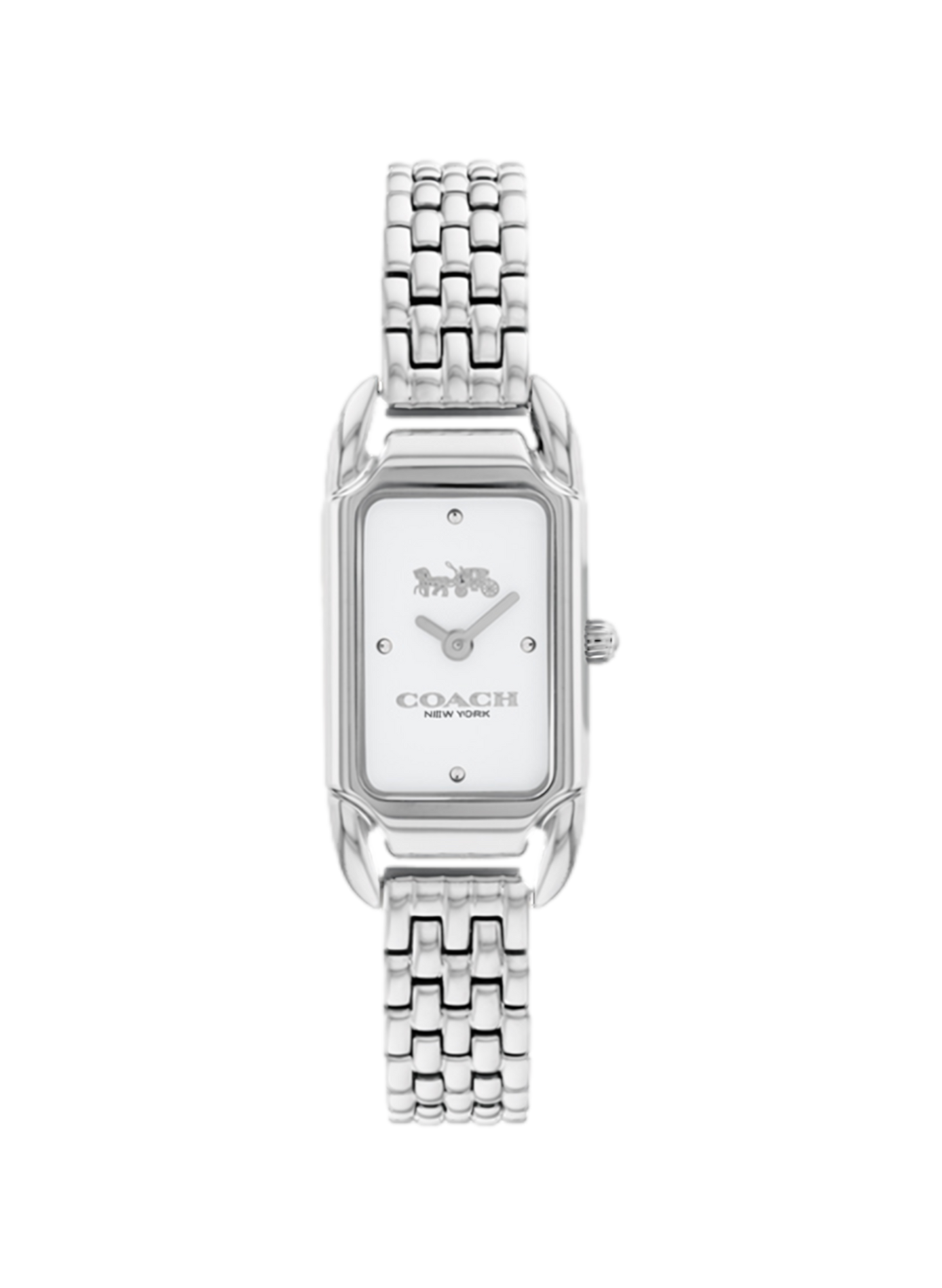 Montre quarz Cadie en acier inoxydable COACH MONTRES Argent