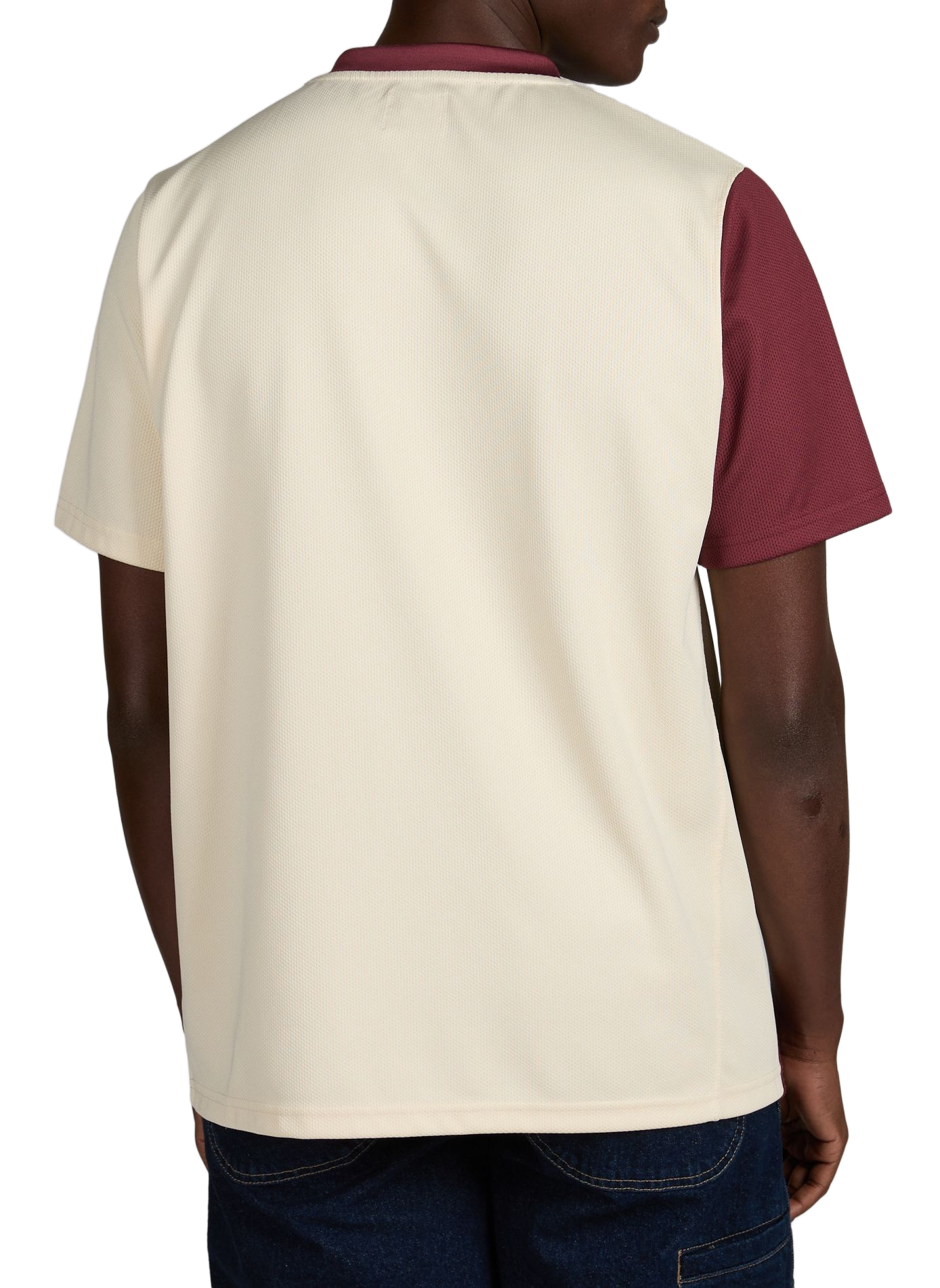 Football T-shirt with bias seam separation ARTE ANTWERP Red