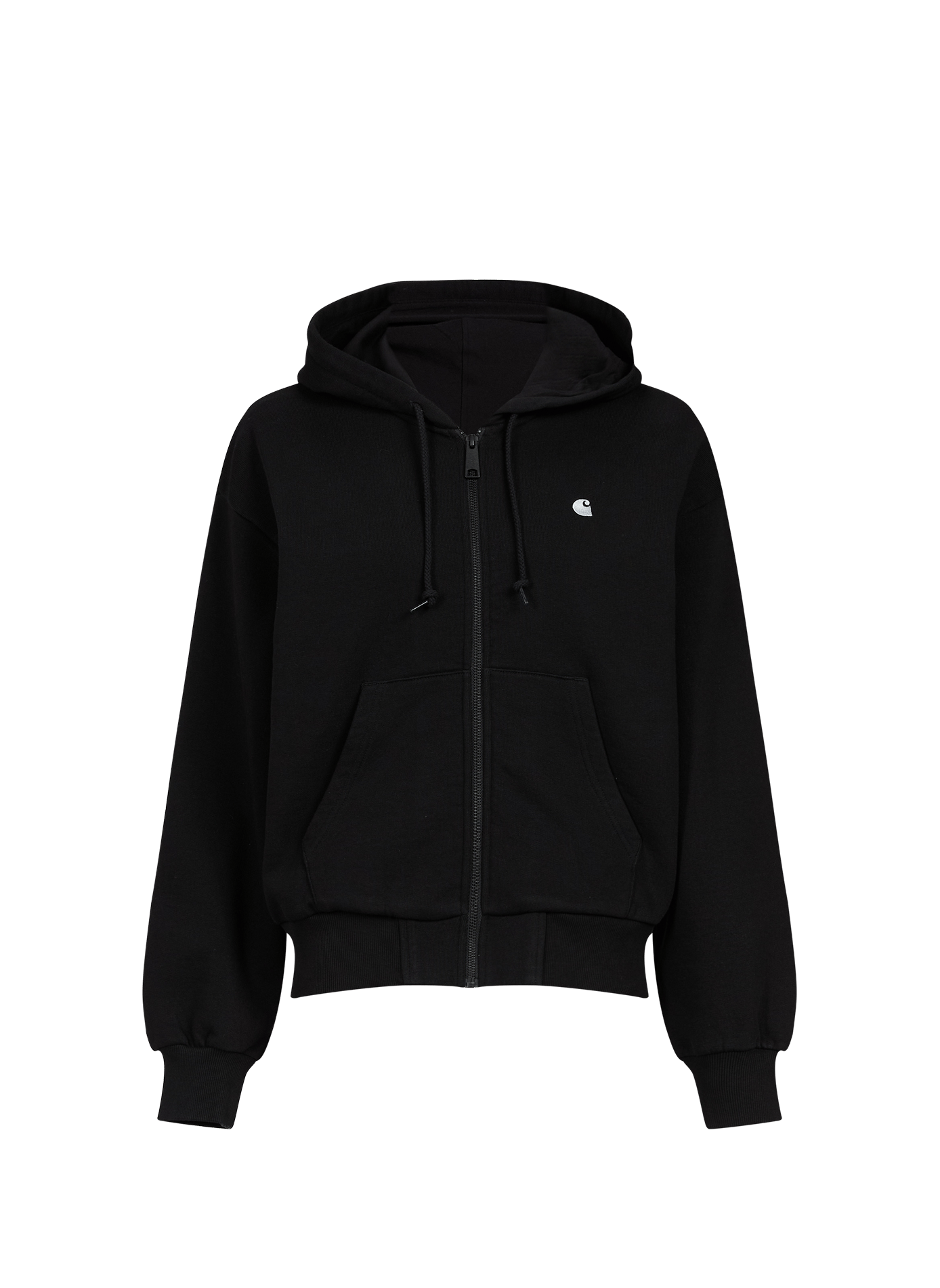 Chaleco con capucha de algodón CARHARTT WIP Negro