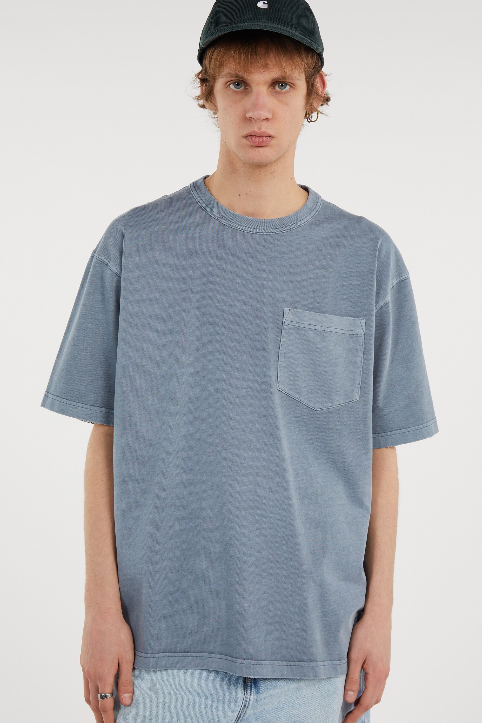 T-shirt s/s torion pocket t-shirt CARHARTT WIP Bleu