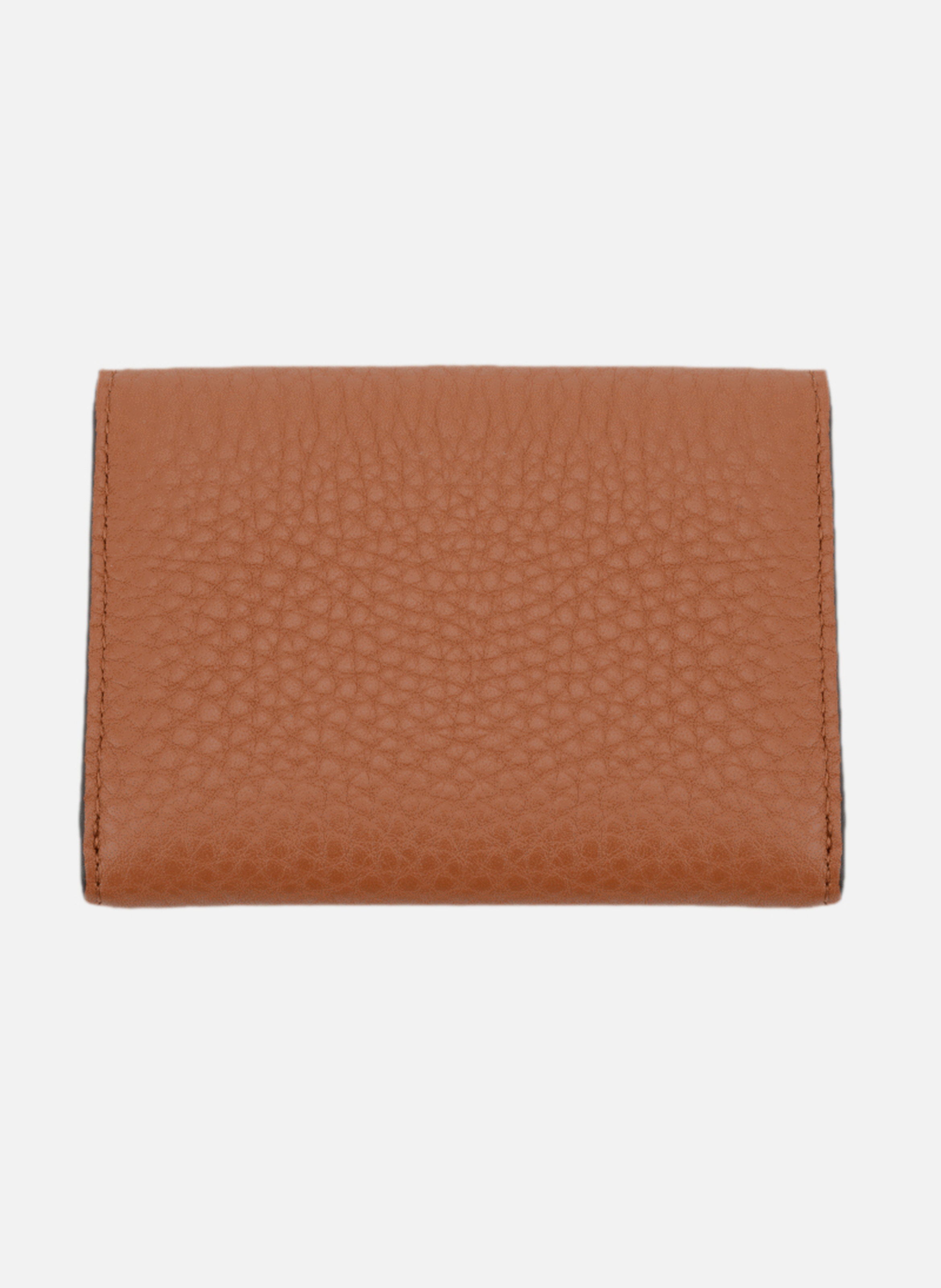 Club | porte-monnaie pm en cuir de veau | Marron POURCHET Femme