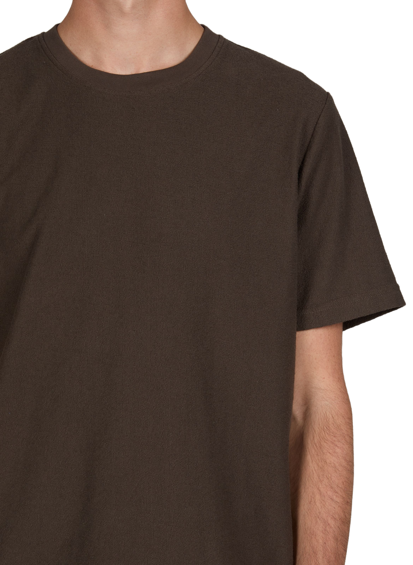 T-shirt texturé SAMSOE SAMSOE Marron