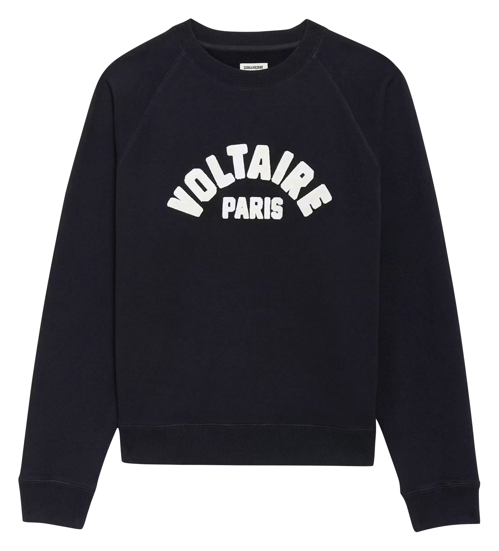 Sweat droit en coton sunco mo voltaire paris ZADIG&VOLTAIRE Bleu