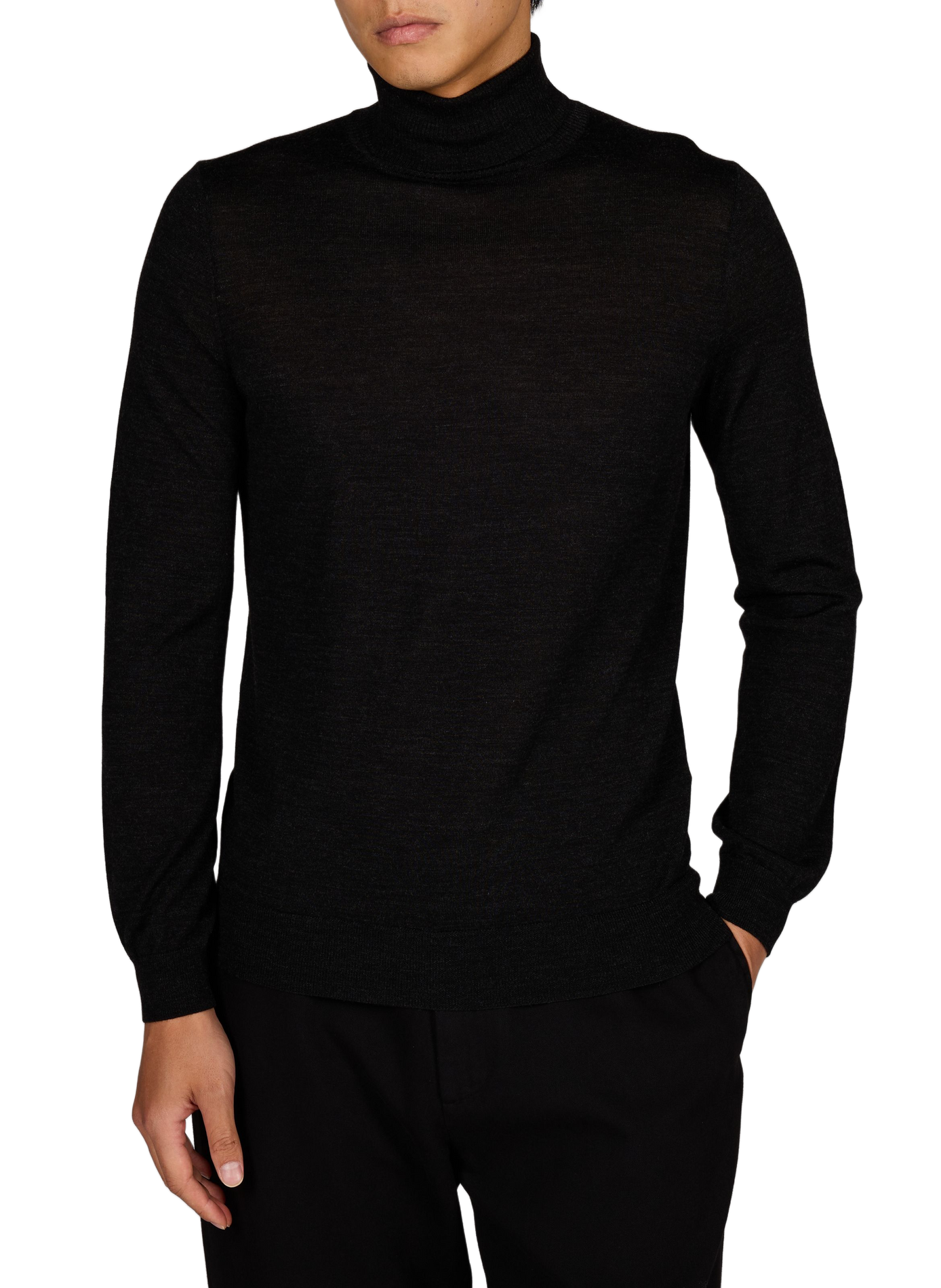 Wool turtleneck jumper CLOSED Black