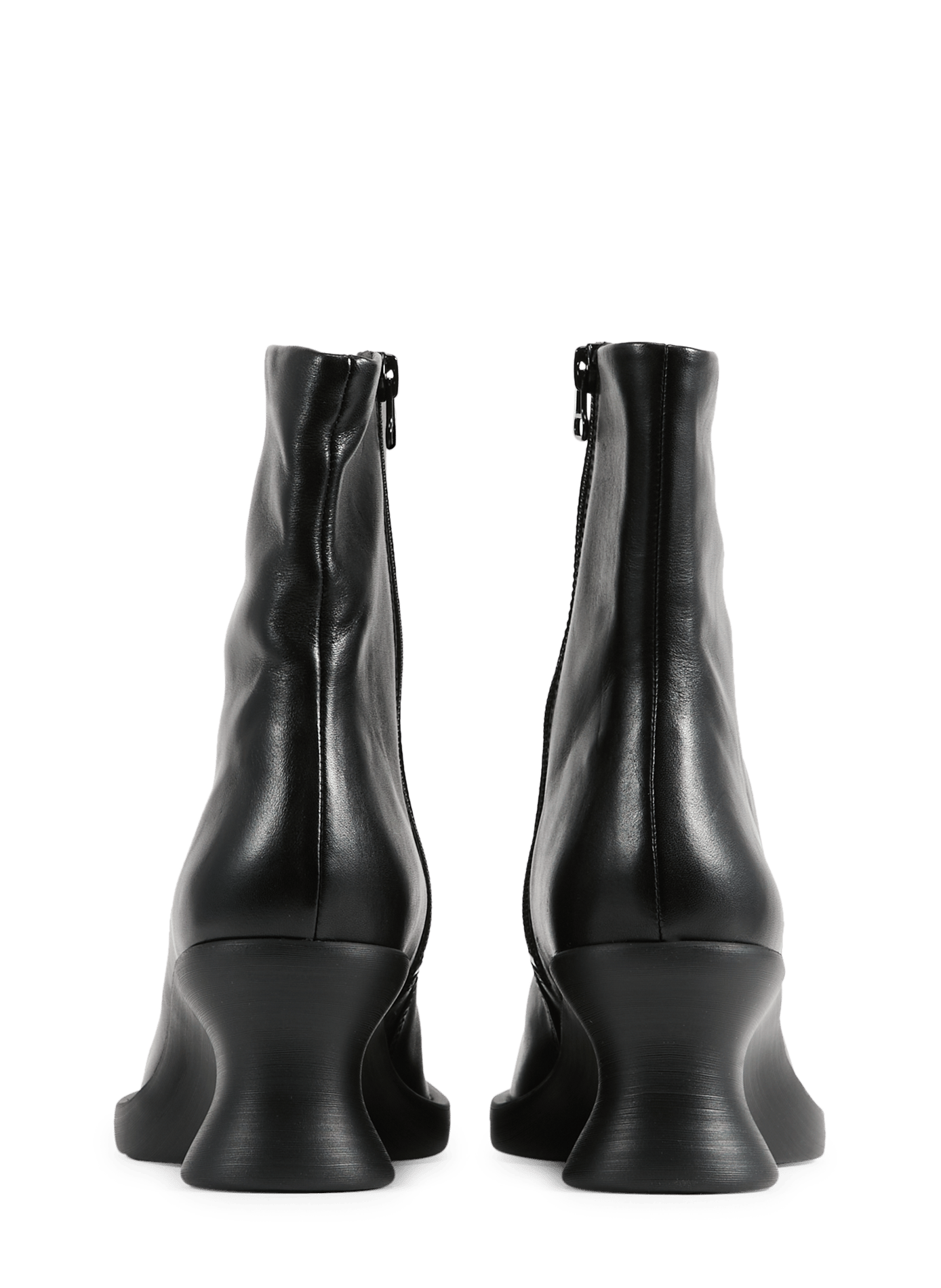 Bottines compensées Louise en cuir CAMPER Noir
