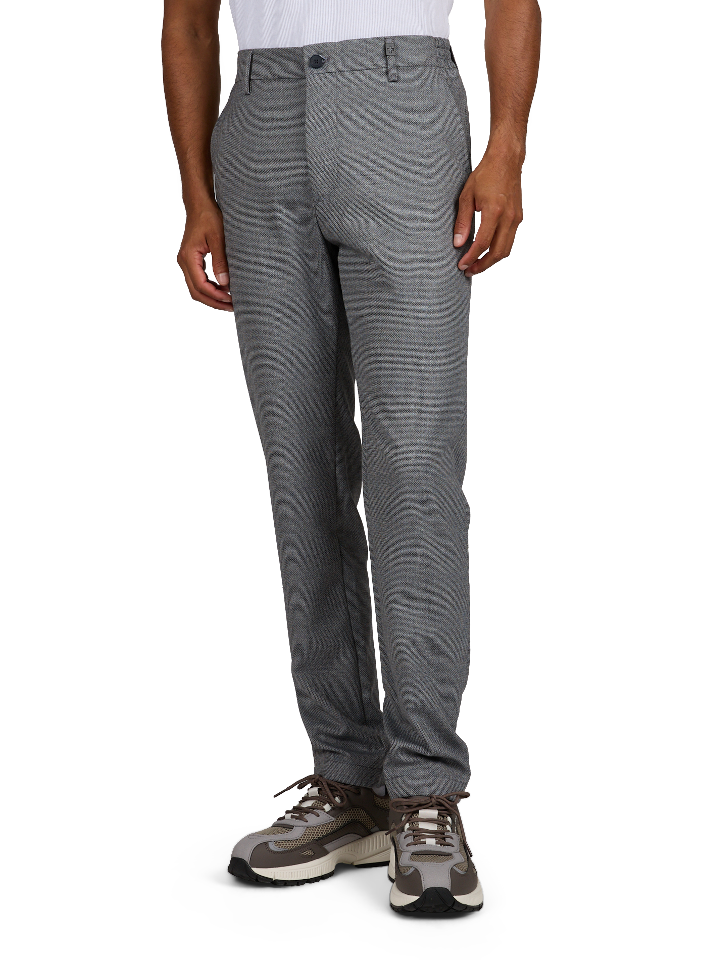 Straight trousers STRELLSON Brown