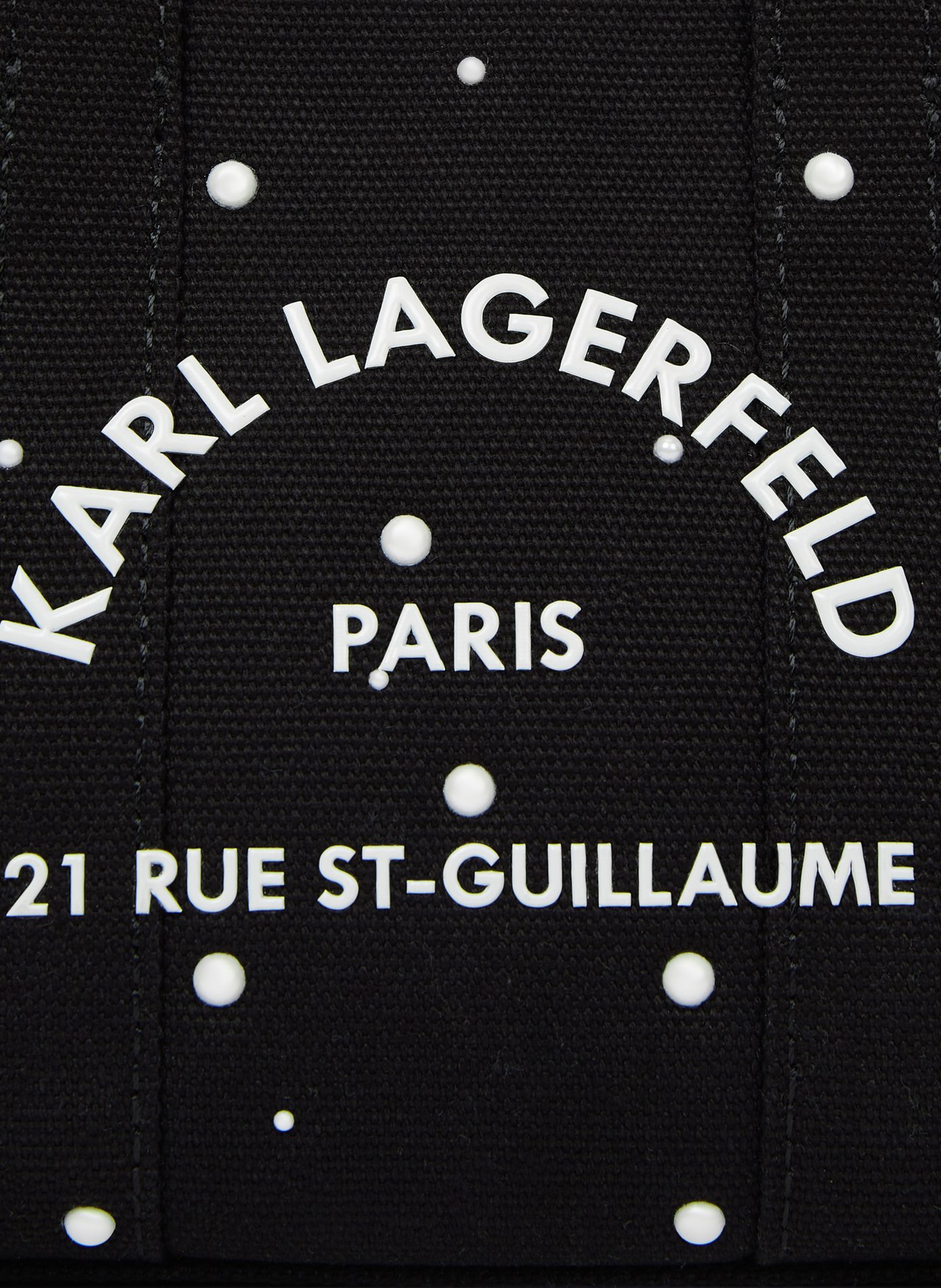 K/RSG Square handbag KARL LAGERFELD Black