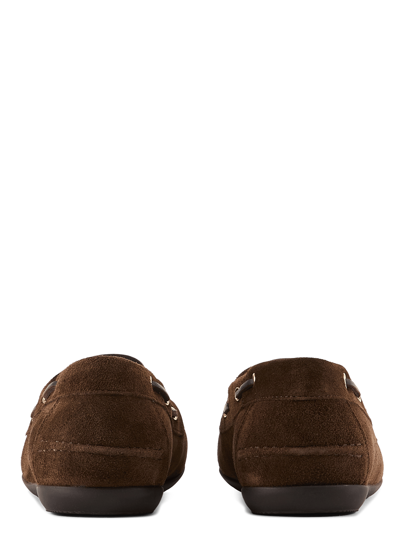 Bootsschuhe aus Veloursleder von Betsy BOBBIES Braun