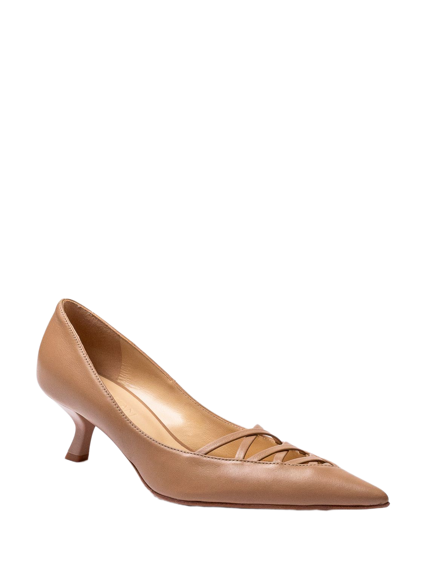 Escarpins Ruby Pump 55 en cuir HAGELSTAM Marron
