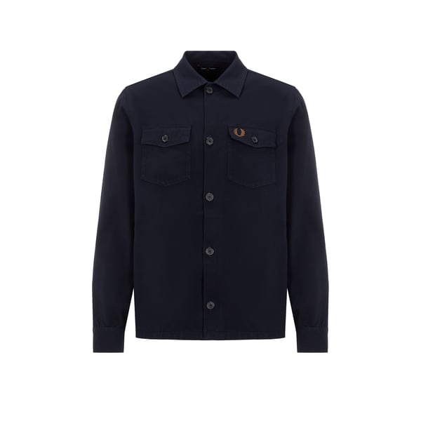 Surchemise en twill de coton