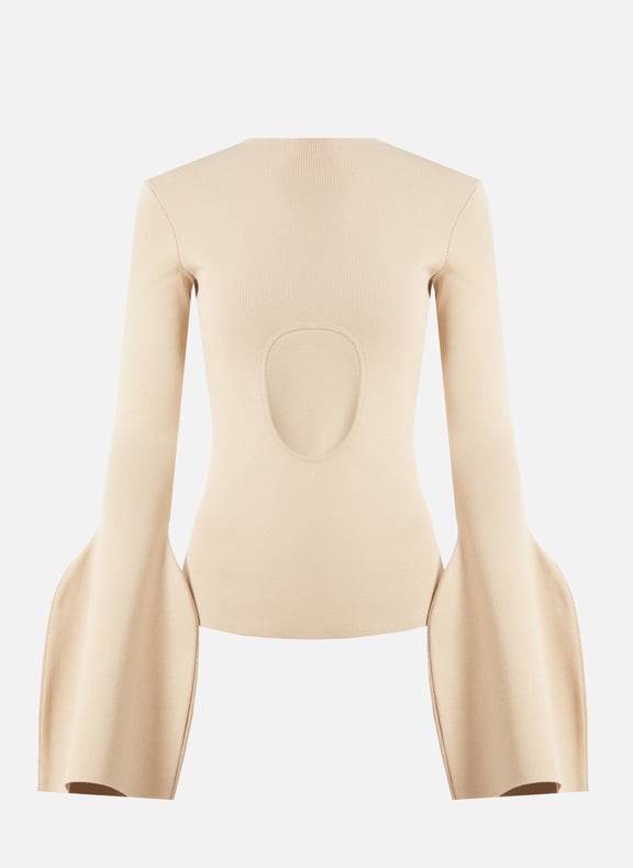 Pull ajouré en viscose A.W.A.K.E. MODE Pull ajouré en viscose A.W.A.K.E. MODE